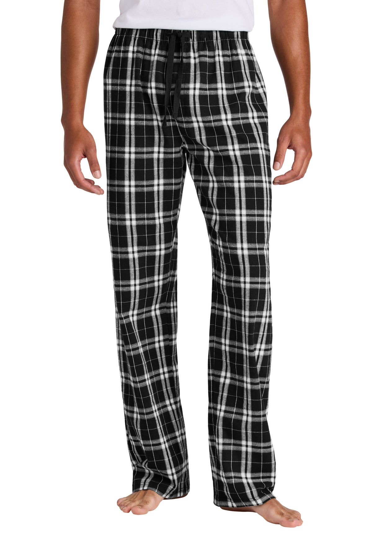 Pantalón de franela a cuadros - 4.3 oz | District DT1800