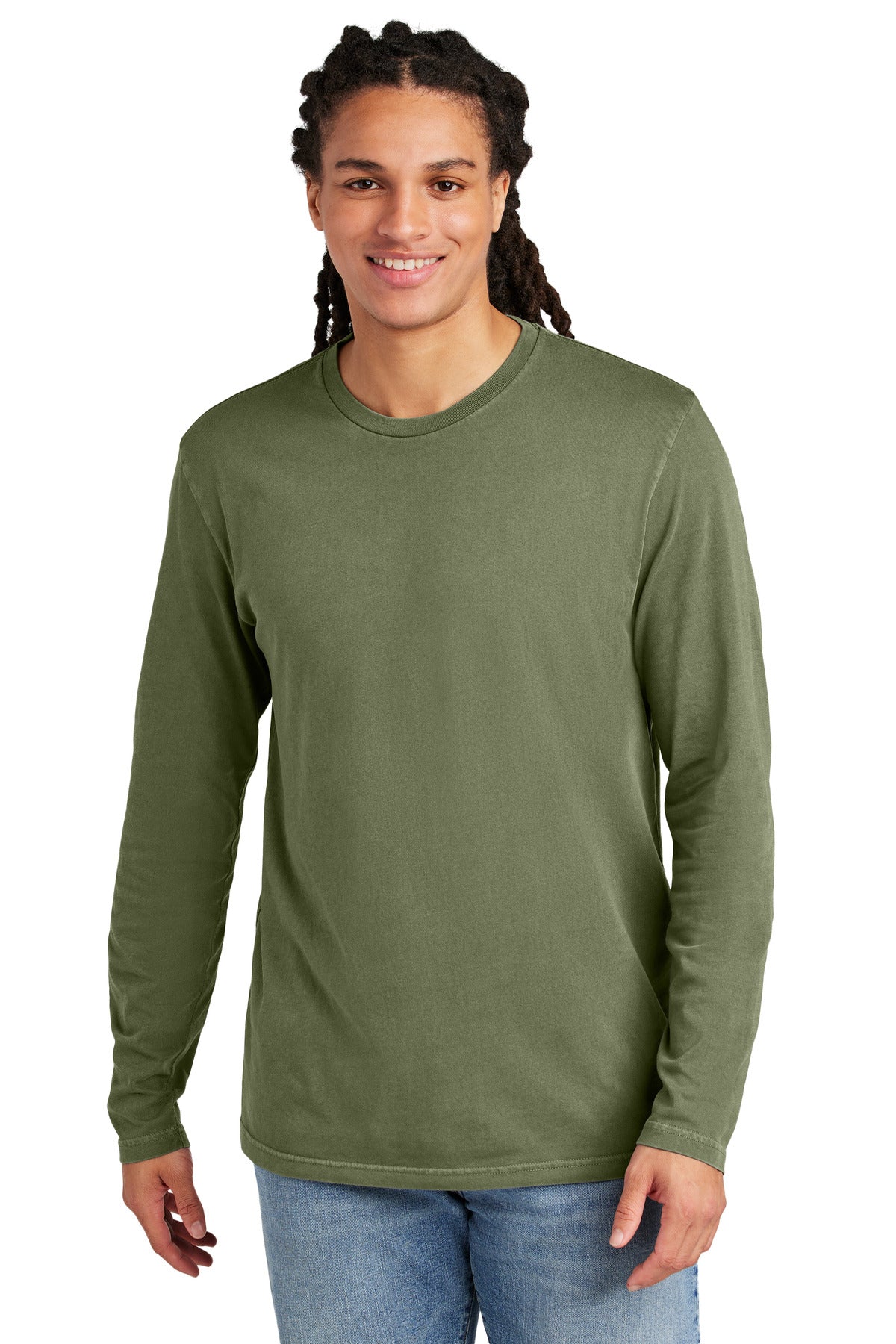 District Wash DT2103 Long Sleeve Tee