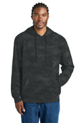 District Wash DT2200C Camo Fleece Hoodie
