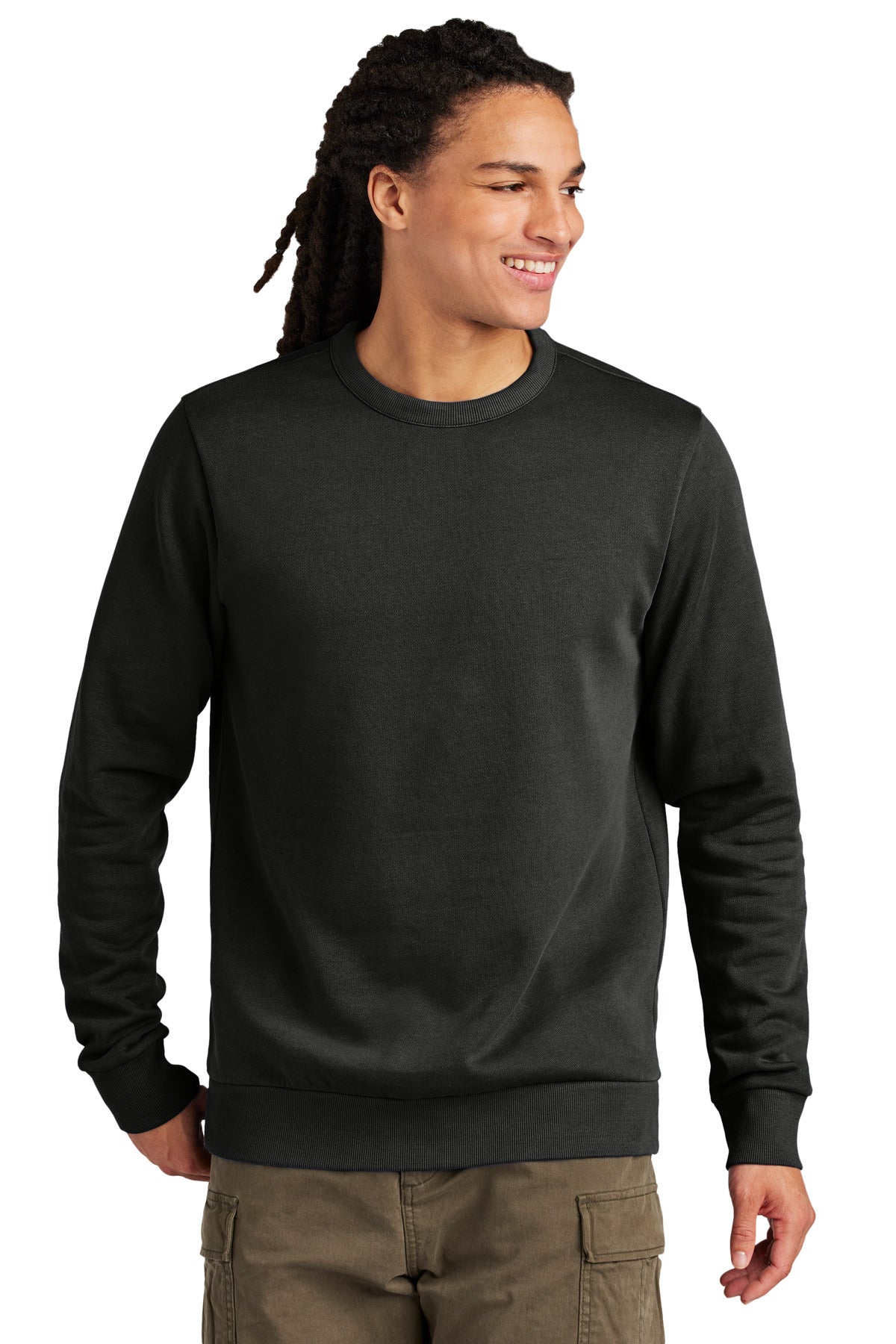 District Wash DT2204 Fleece Crew
