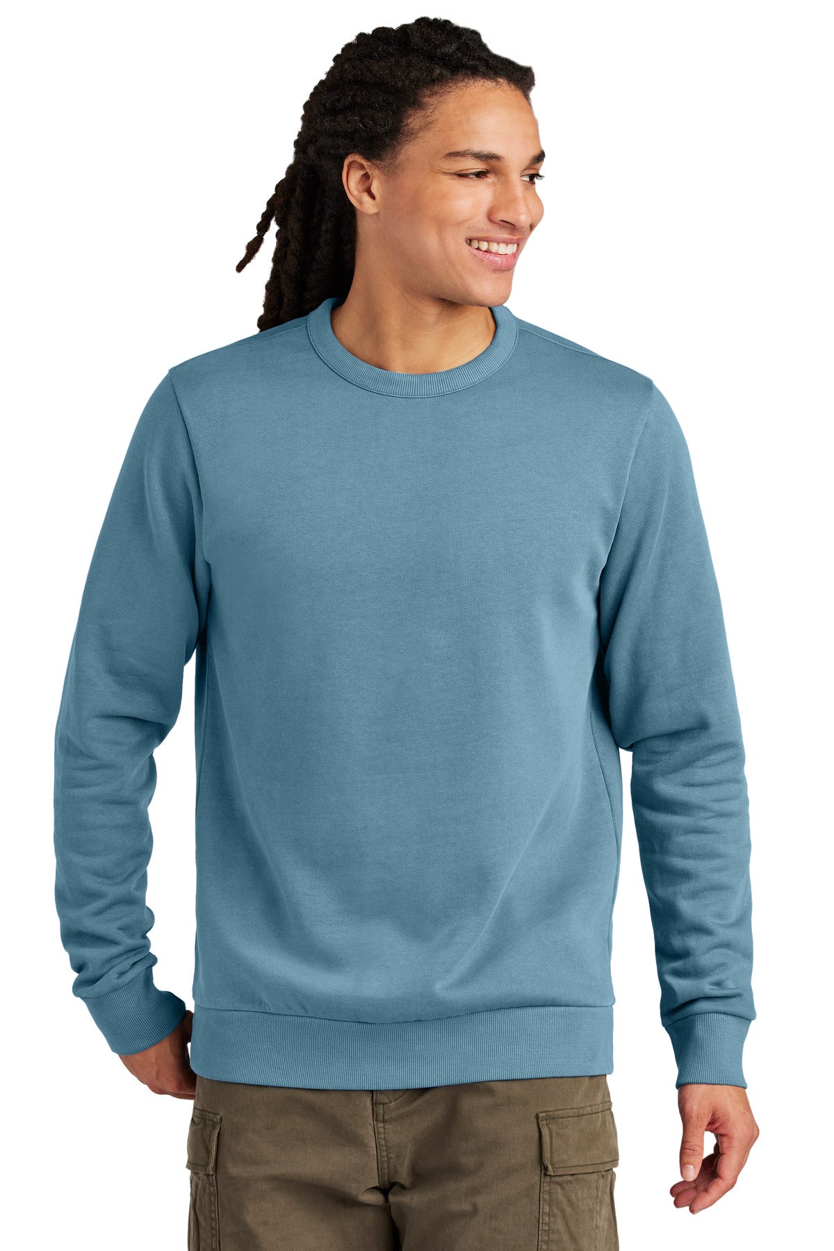 District Wash DT2204 Fleece Crew