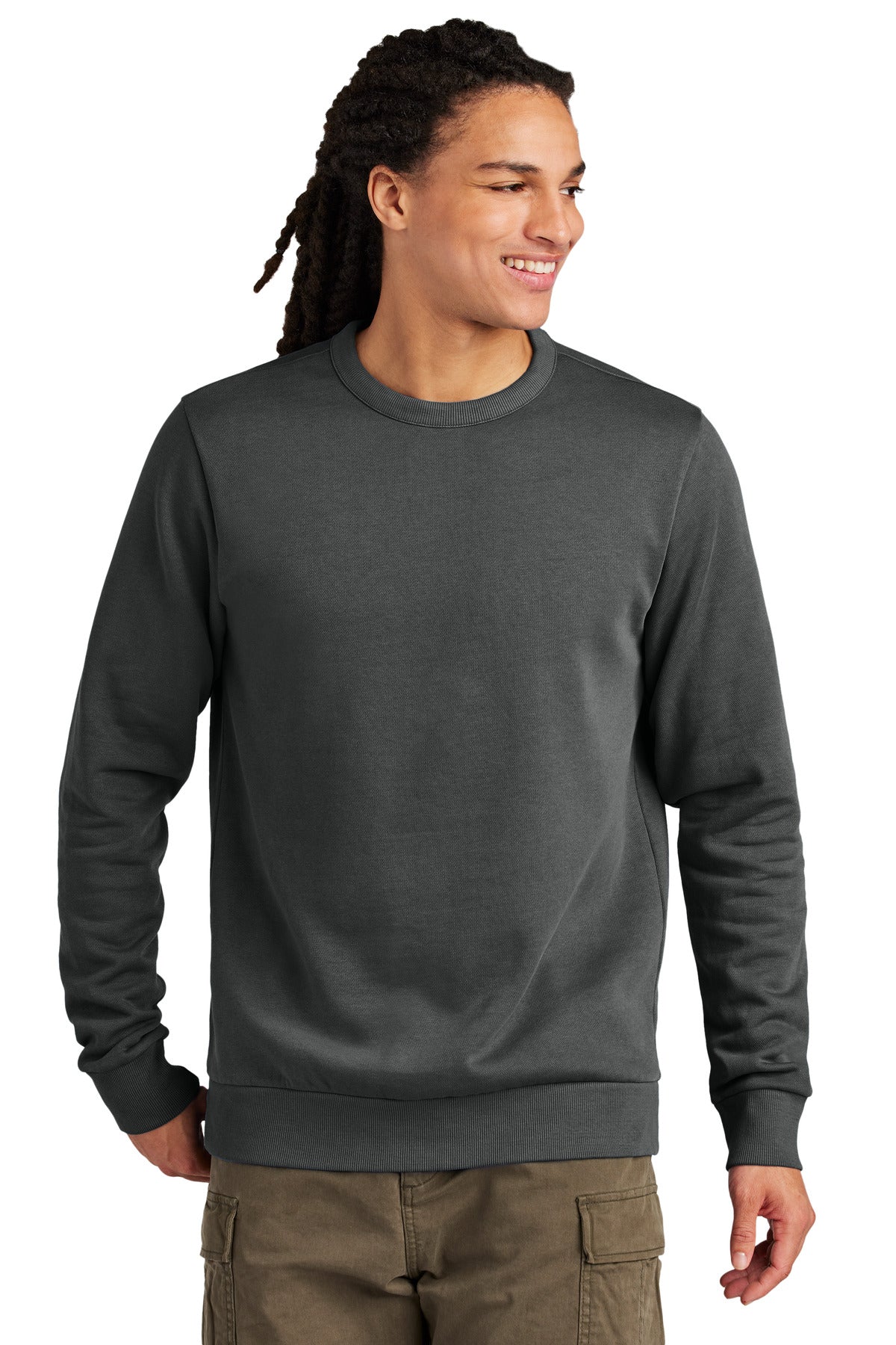 District Wash DT2204 Fleece Crew