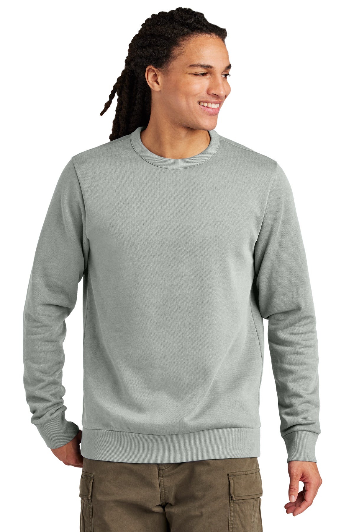 District Wash DT2204 Fleece Crew