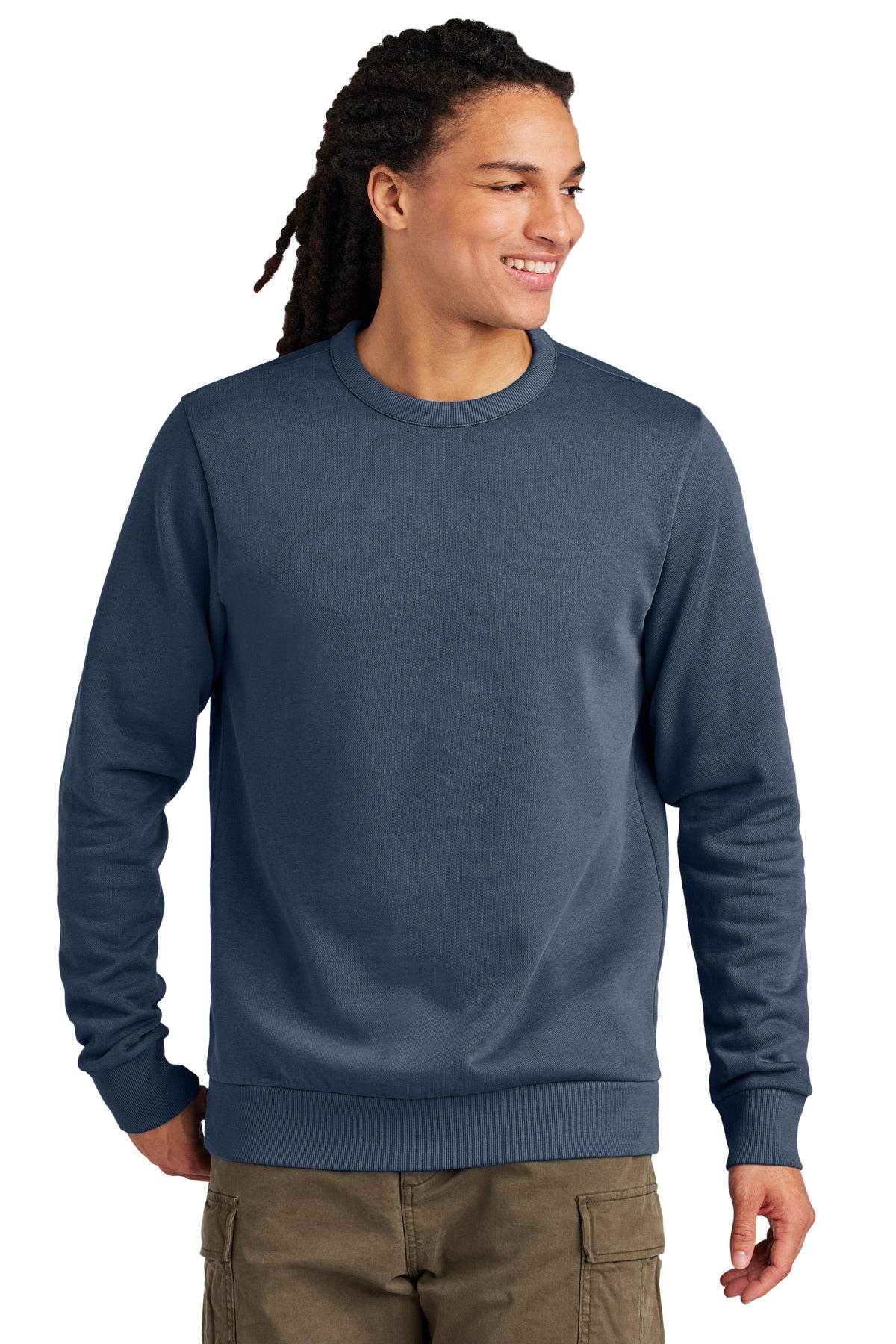 District Wash DT2204 Fleece Crew