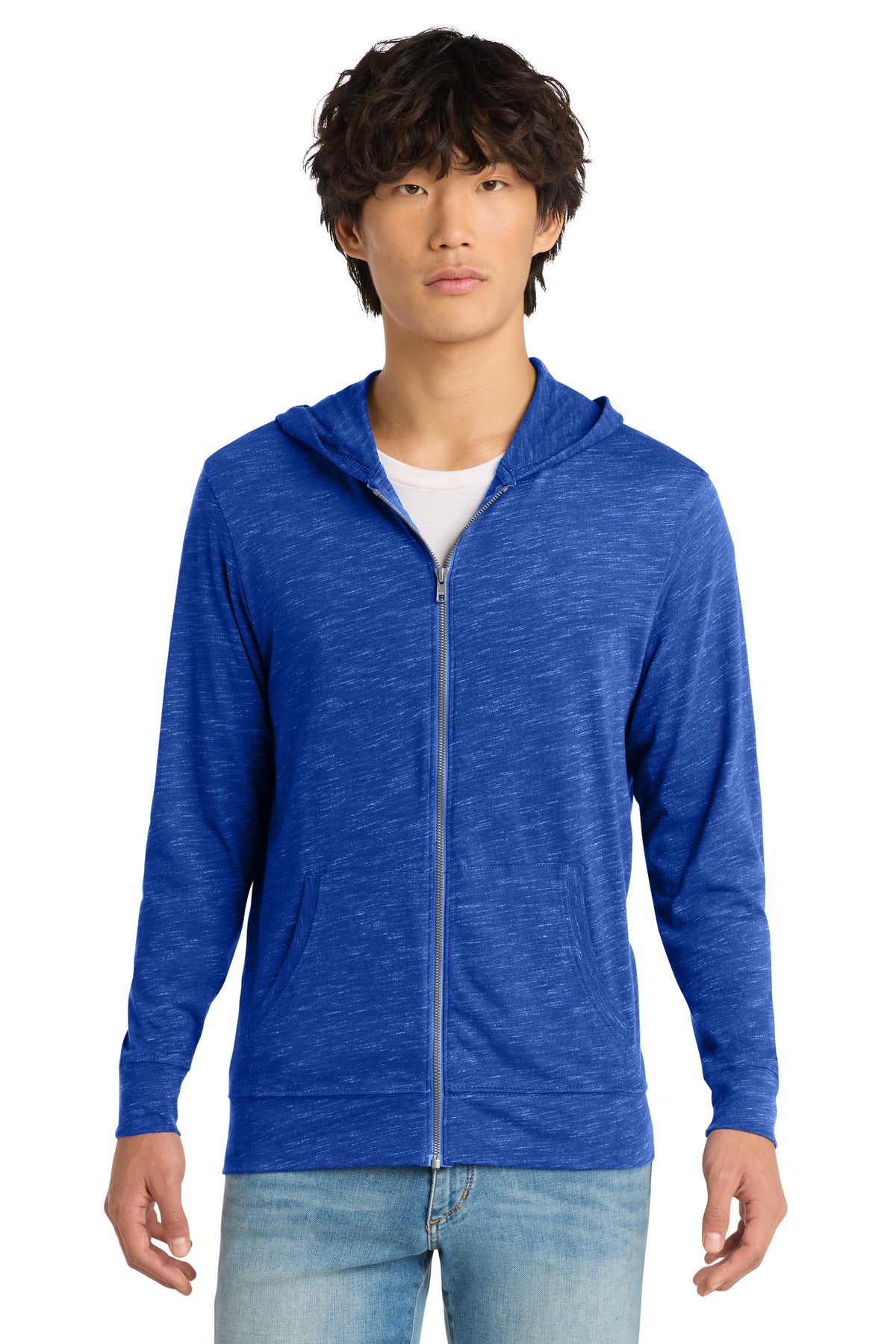 District DT565 Medal Full-Zip Hoodie