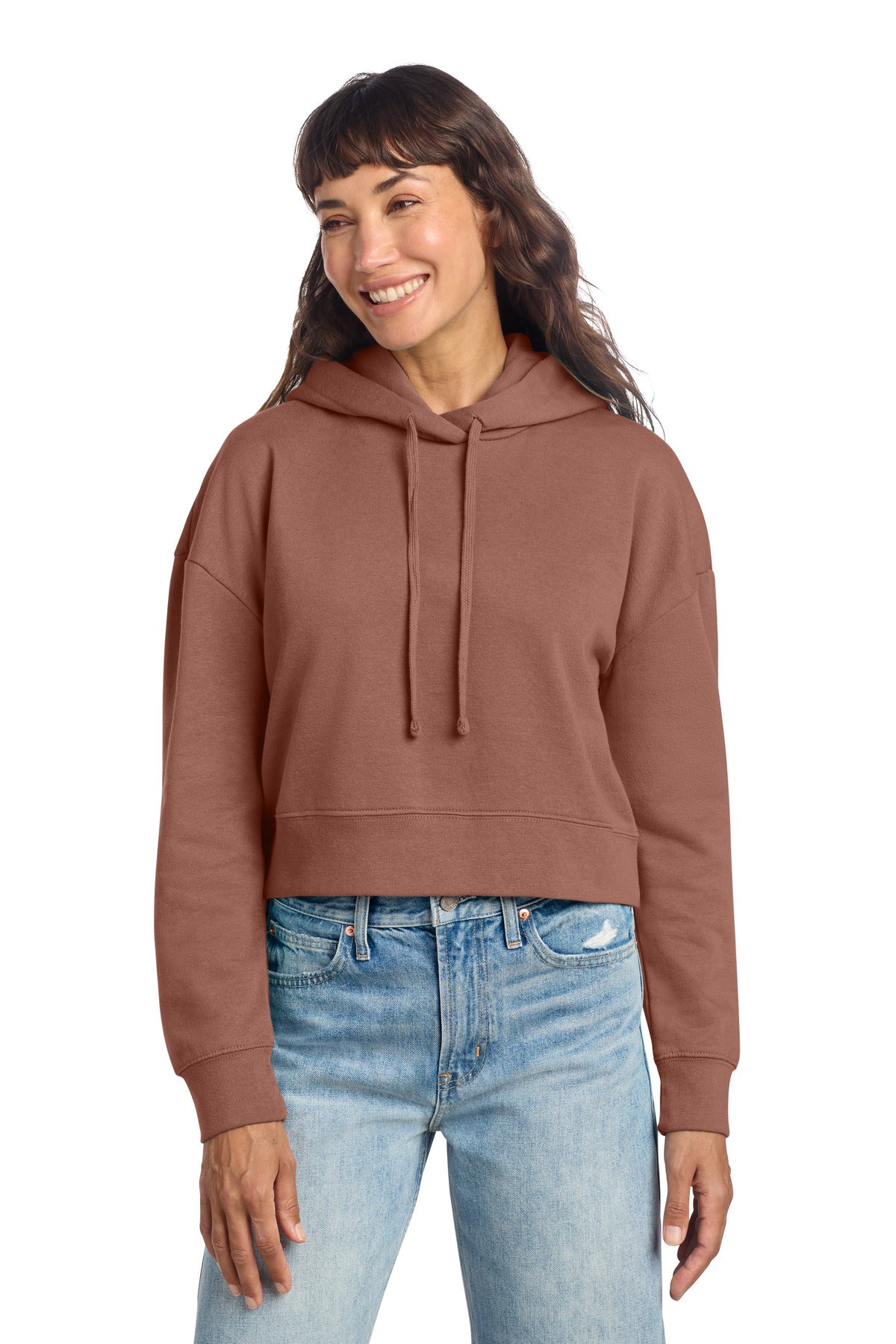 District DT6101 Women's V.I.T. Fleece Hoodie