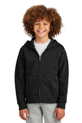District DT6102Y Youth V.I.T. Fleece Full-Zip Hoodie