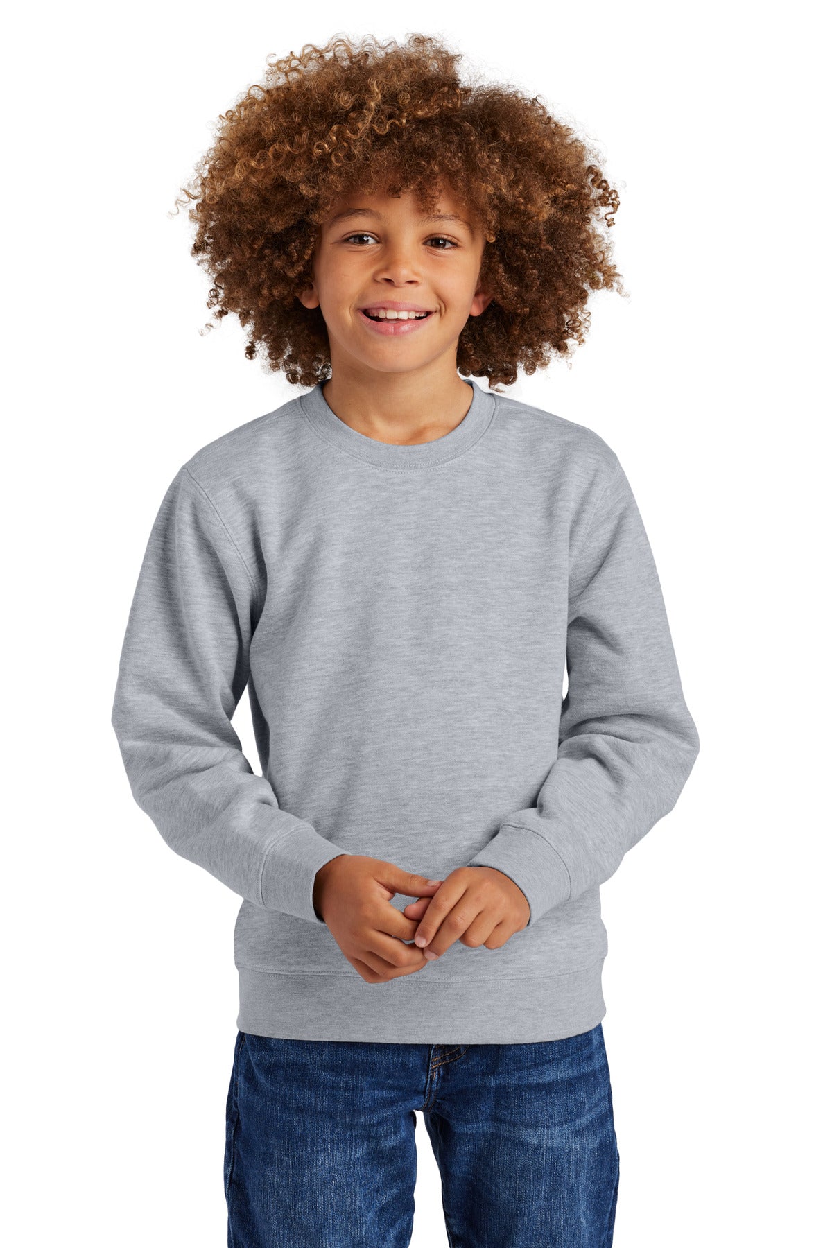 District DT6104Y Youth V.I.T. Fleece Crew