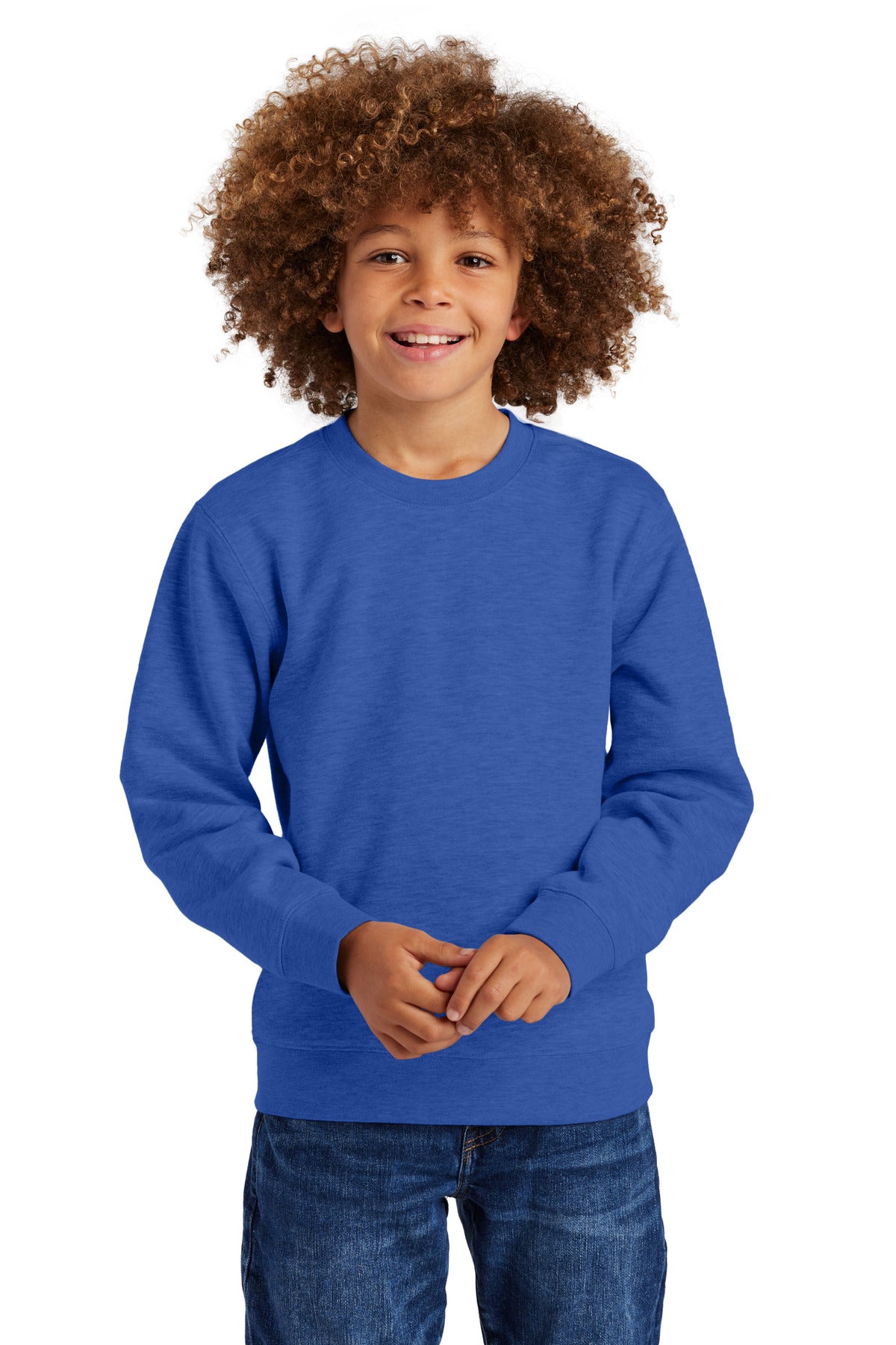 District DT6104Y Youth V.I.T. Fleece Crew