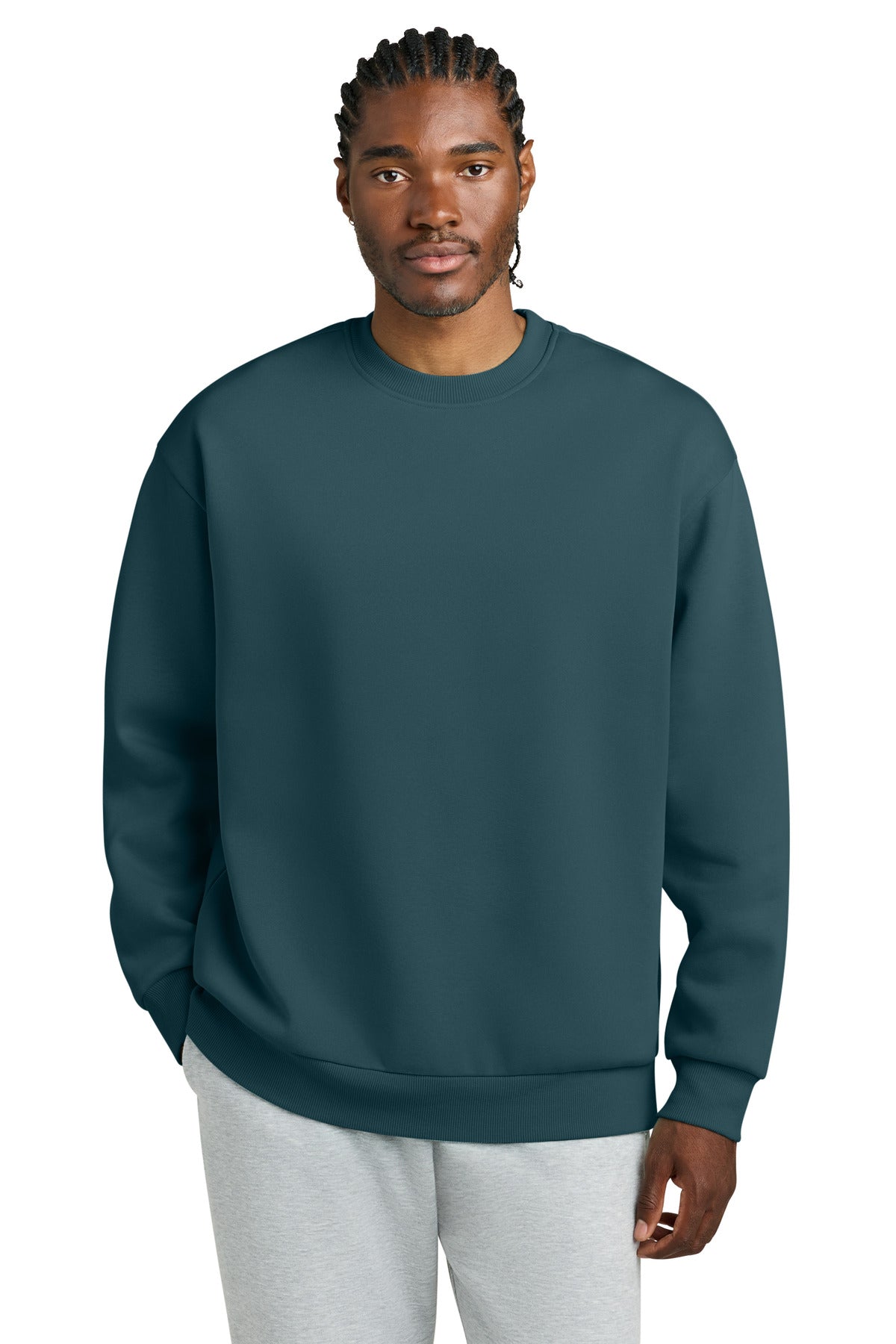 District DT6154 V.I.T. Heavyweight Fleece Crew