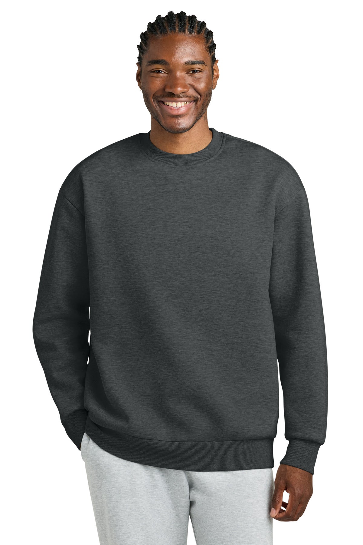 District DT6154 V.I.T. Heavyweight Fleece Crew