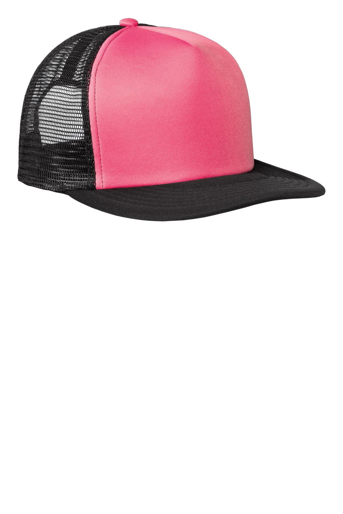 Gorra trucker snapback de visera plana | District DT624