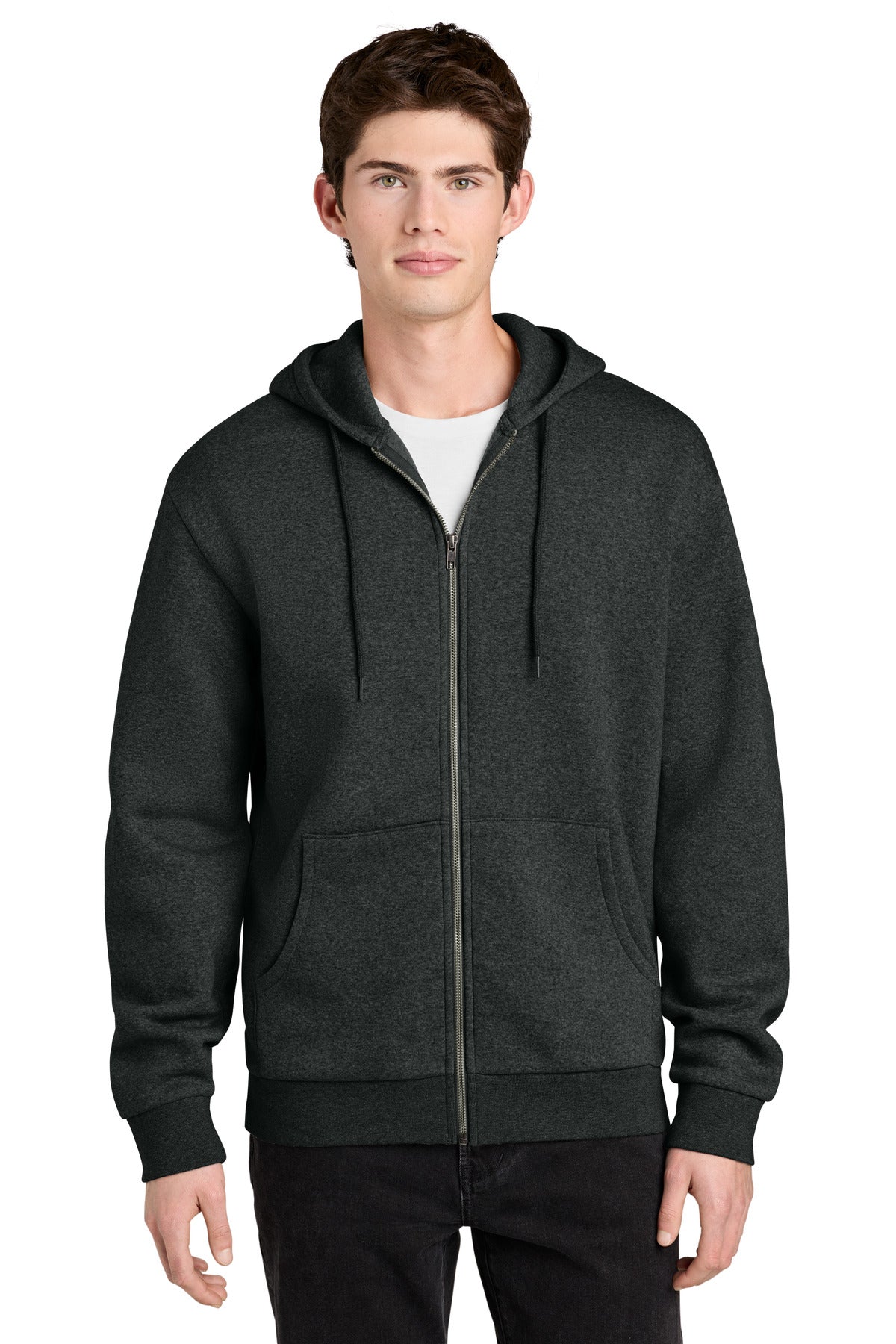 District DT6702 MelloFleece Full-Zip Hoodie
