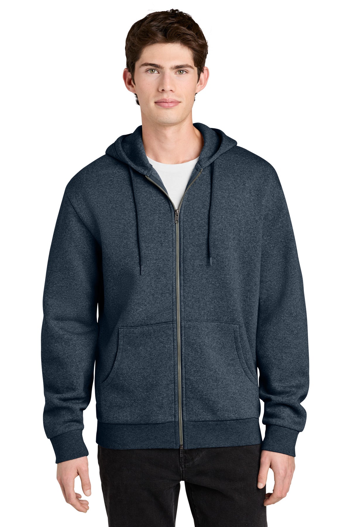 District DT6702 MelloFleece Full-Zip Hoodie
