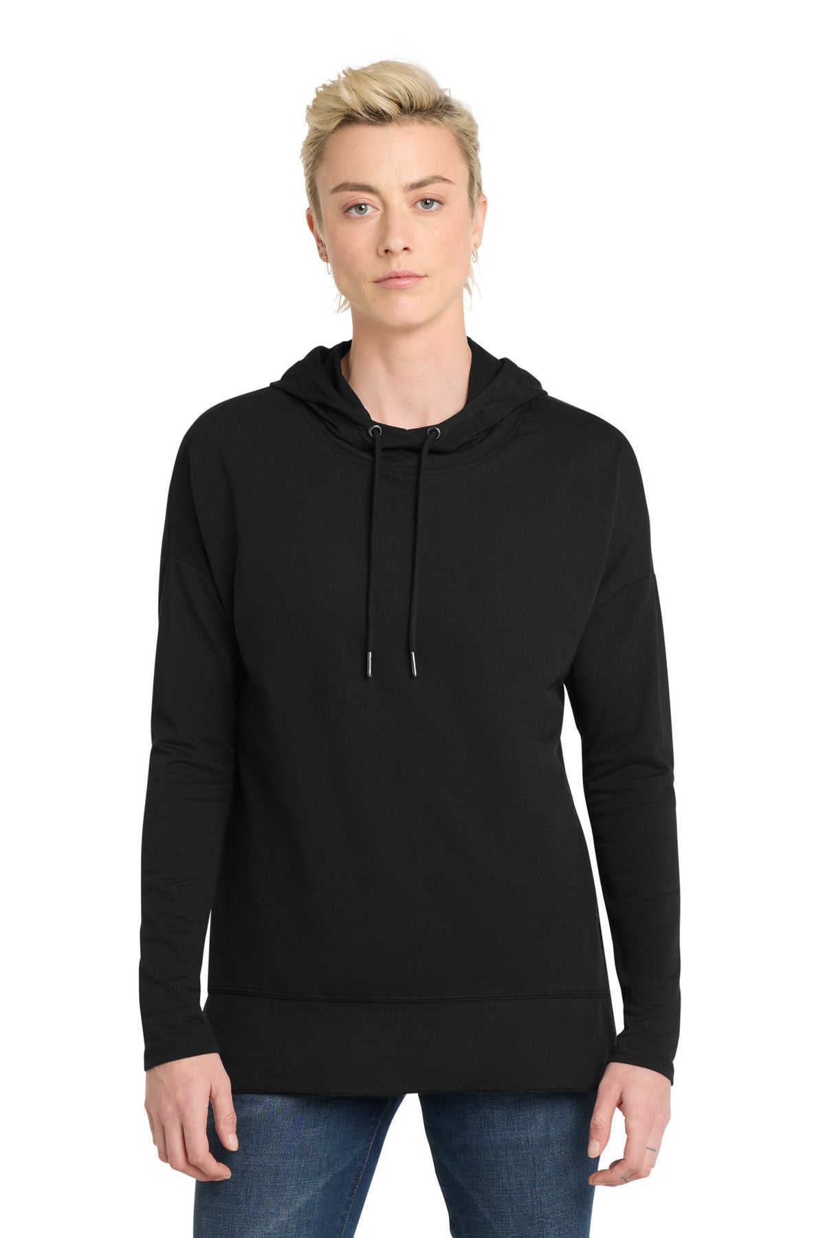 District DT671 Women's Featherweight French Terry Hoodie
