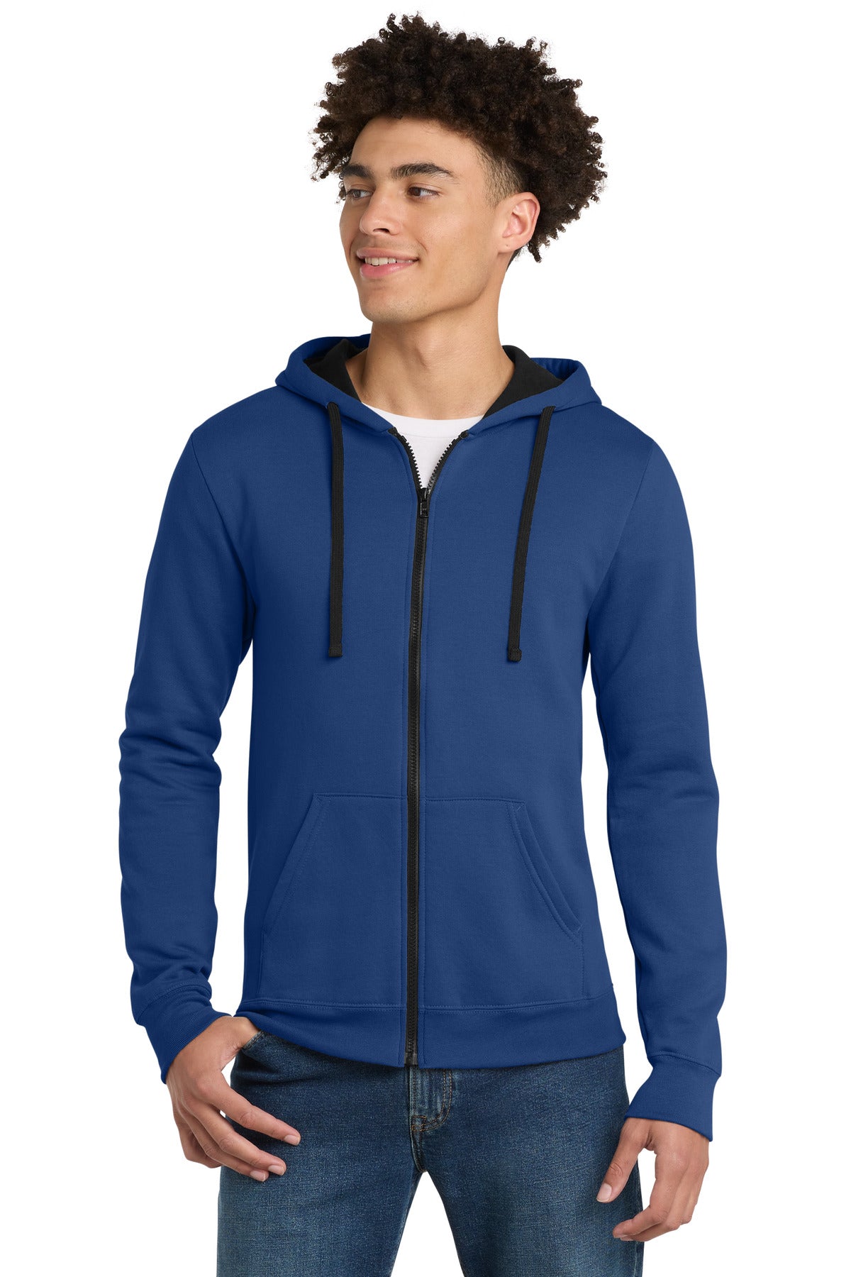 District DT800 The Concert Fleece Full-Zip Hoodie