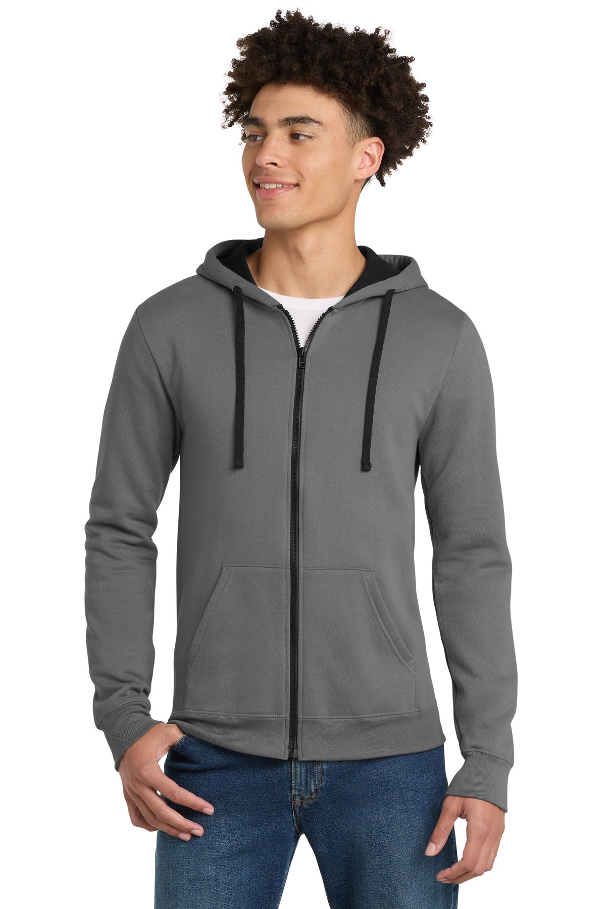 District DT800 The Concert Fleece Full-Zip Hoodie