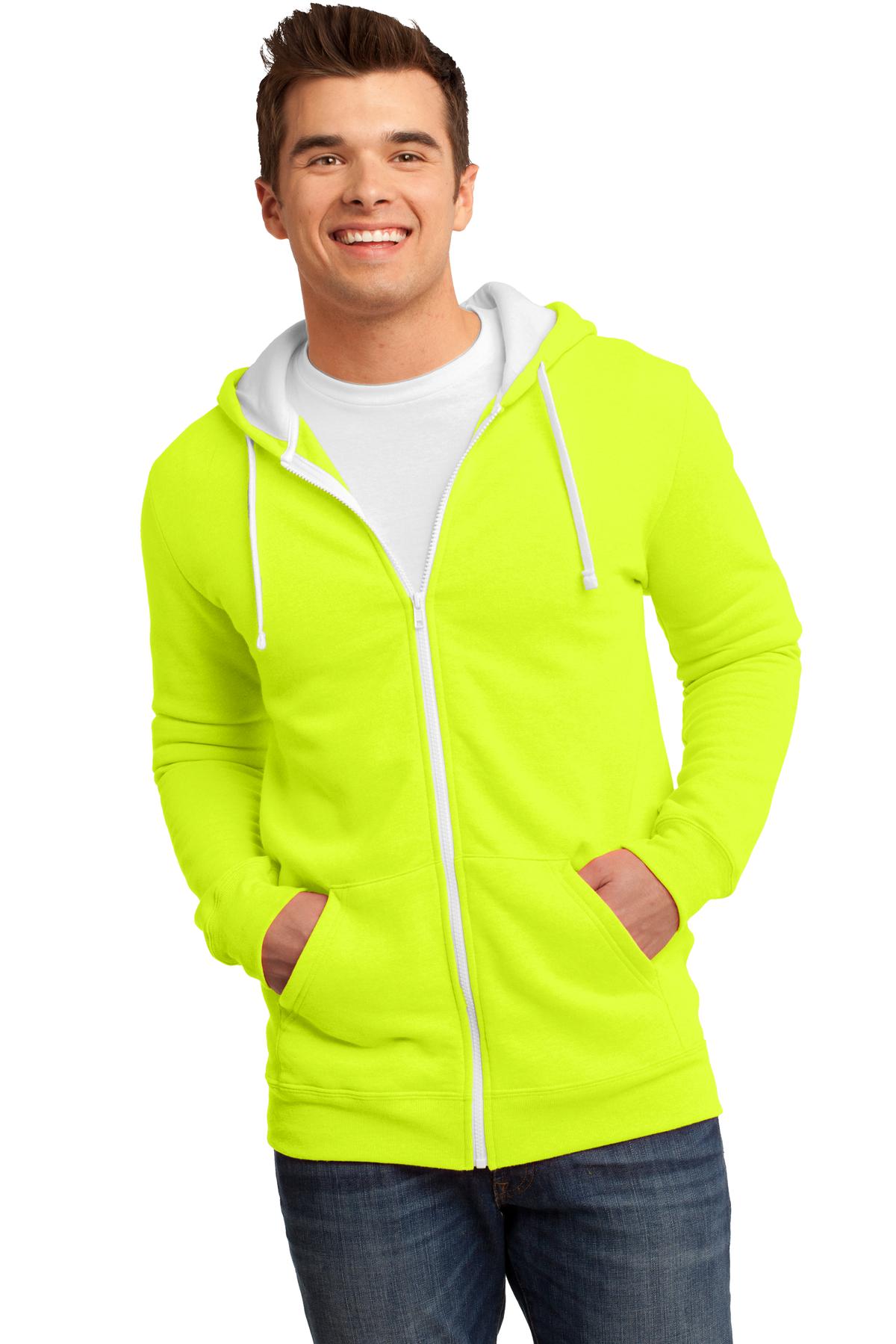 District DT800 The Concert Fleece Full-Zip Hoodie