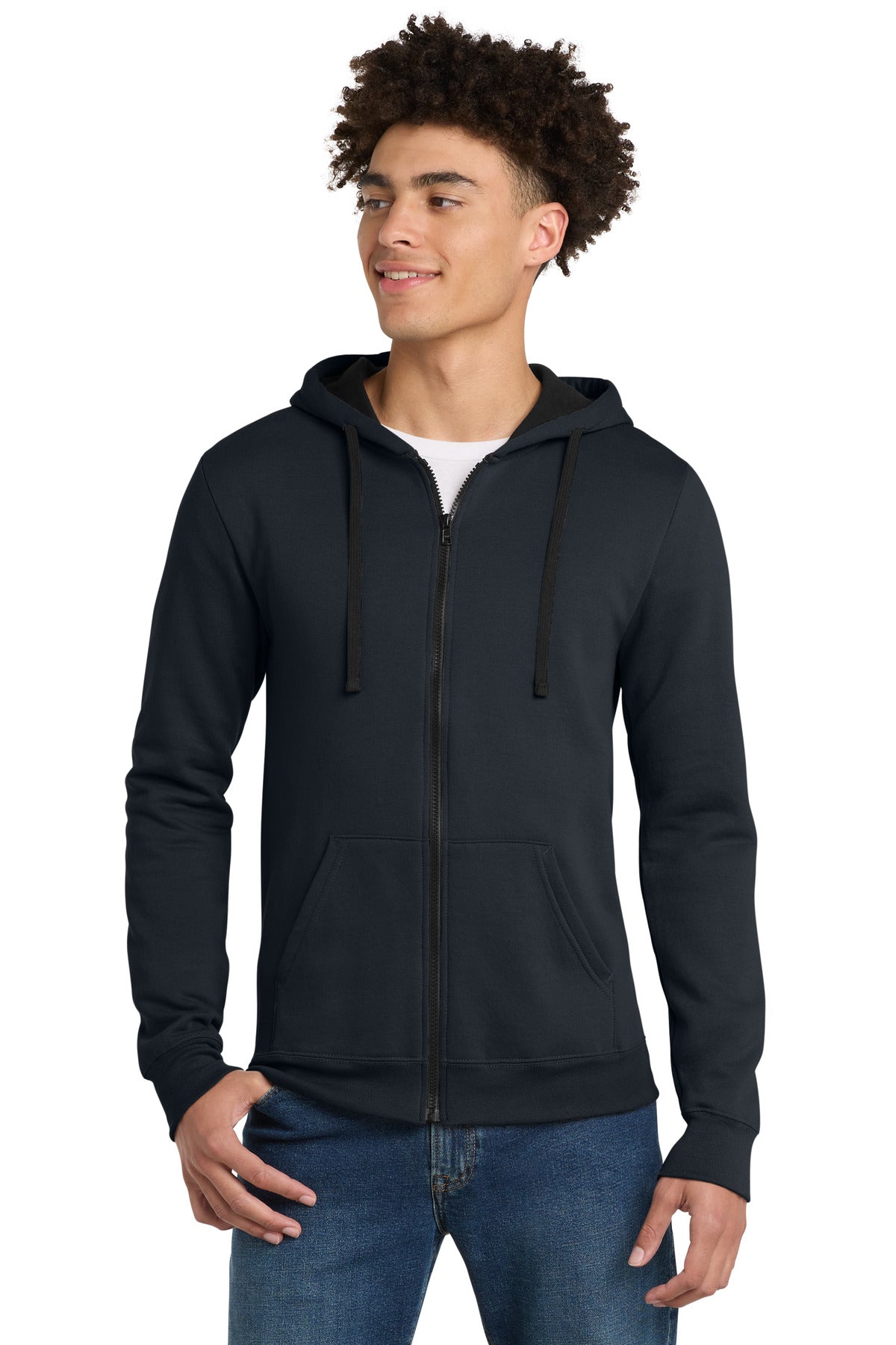 District DT800 The Concert Fleece Full-Zip Hoodie