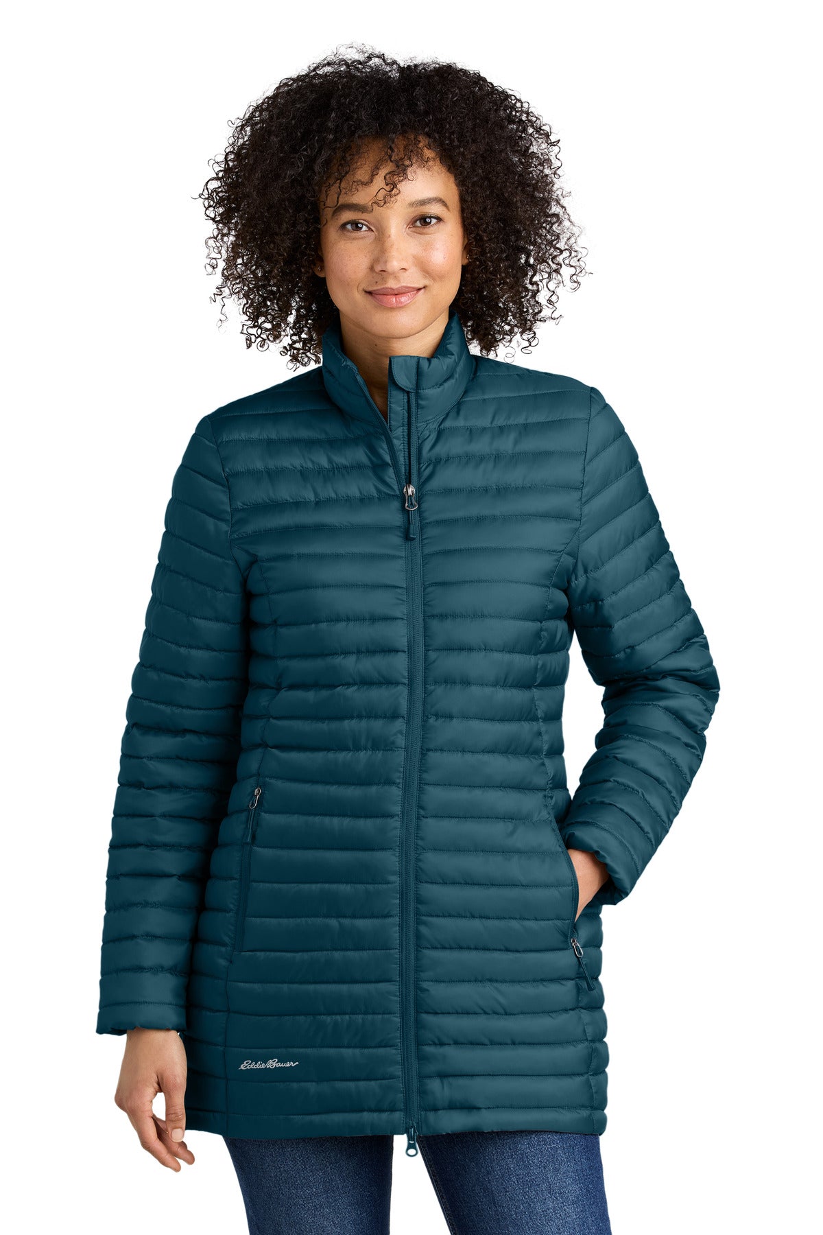 Eddie Bauer EB515 Women's Packable Quilted Full-Zip