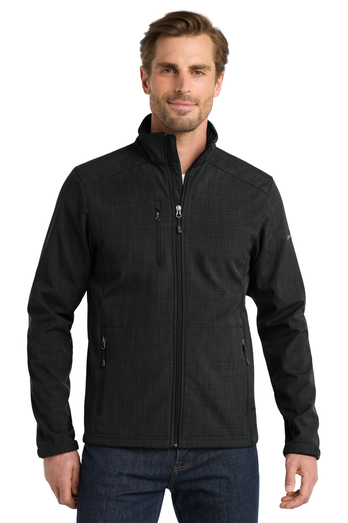 Eddie Bauer EB532 Shaded Crosshatch Soft Shell Jacket