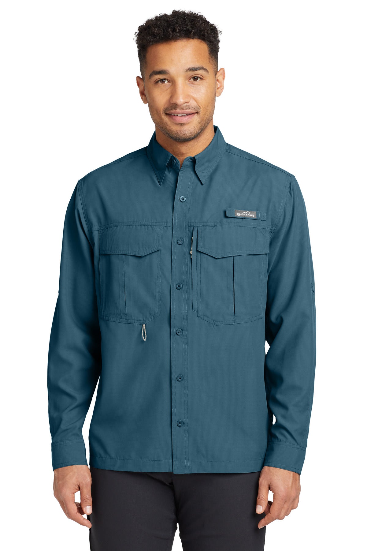 Eddie Bauer EB600 Long Sleeve Performance Fishing Shirt