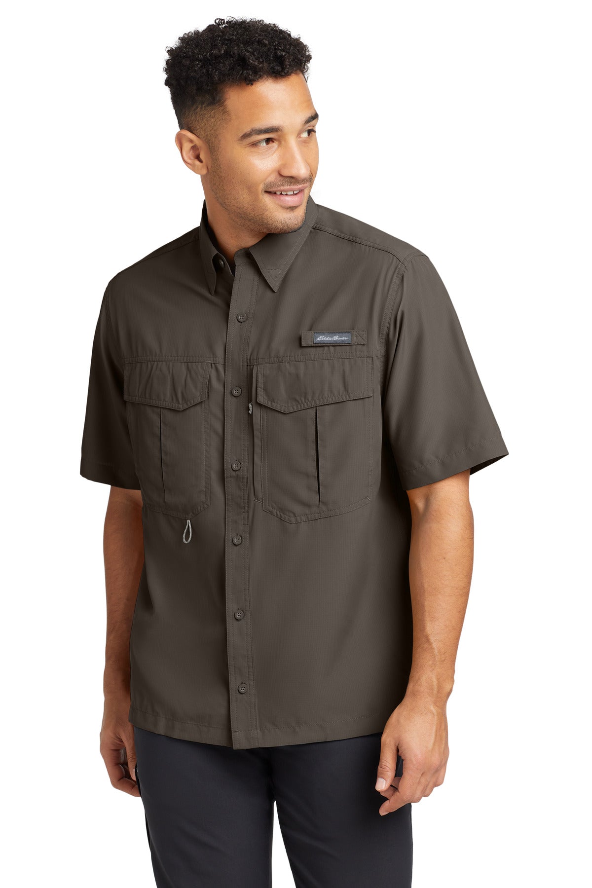 Eddie Bauer EB602 Short Sleeve Performance Fishing Shirt