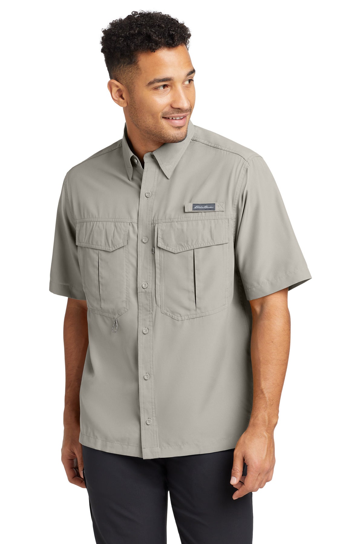 Eddie Bauer EB602 Short Sleeve Performance Fishing Shirt
