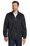 Chamarra de fleece afelpado con cierre completo - 7.5 oz | Port Authority F190