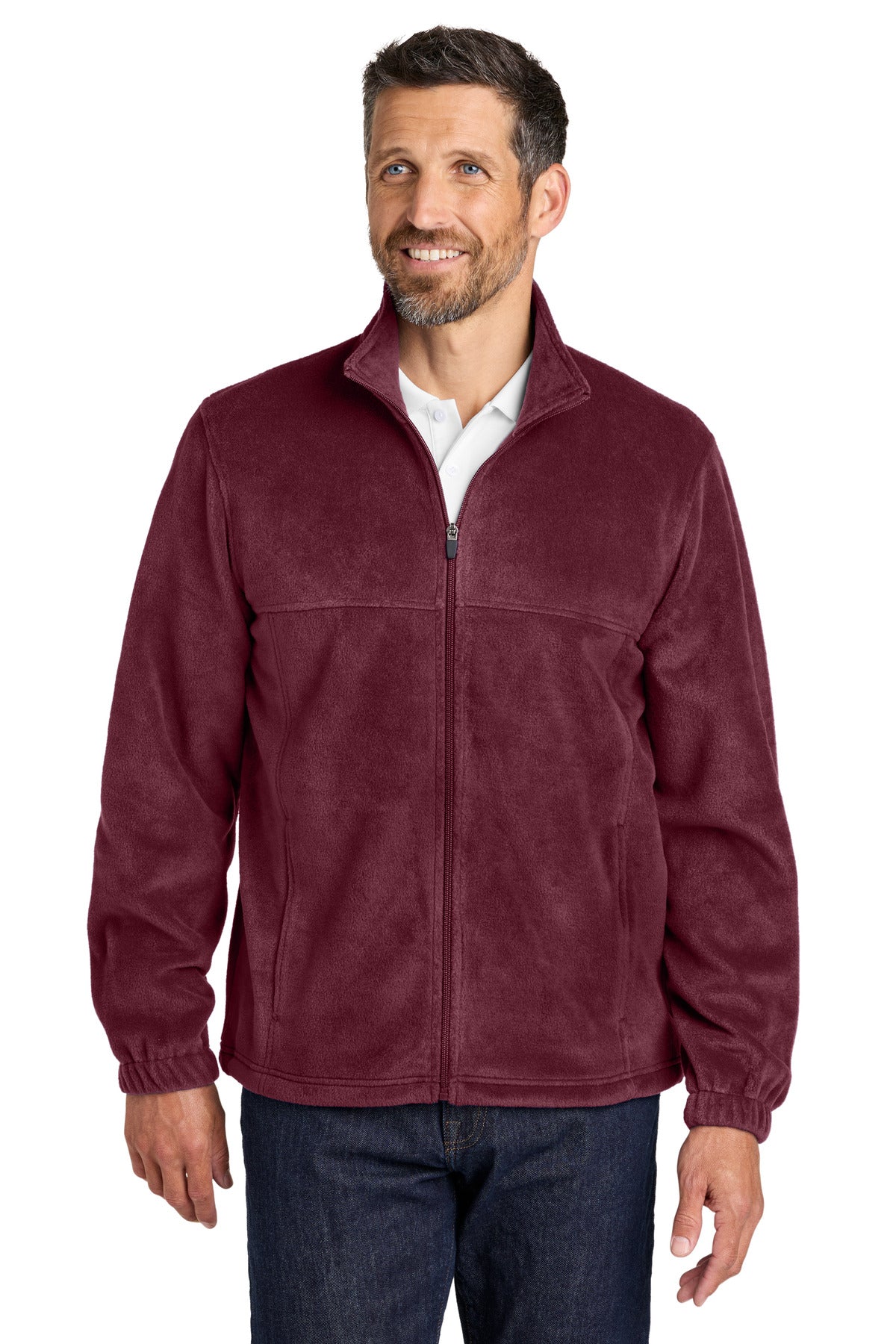 Plush Fleece Full-Zip Jacket - 7.5 oz | Port Authority F190