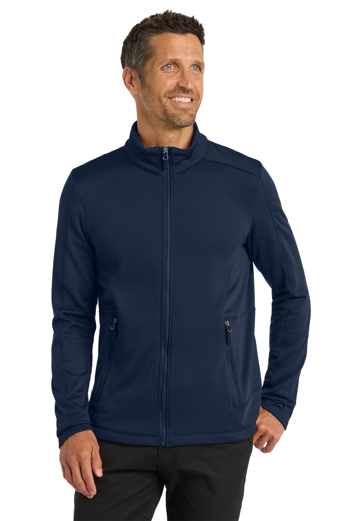 Port Authority F239 Grid Fleece Jacket