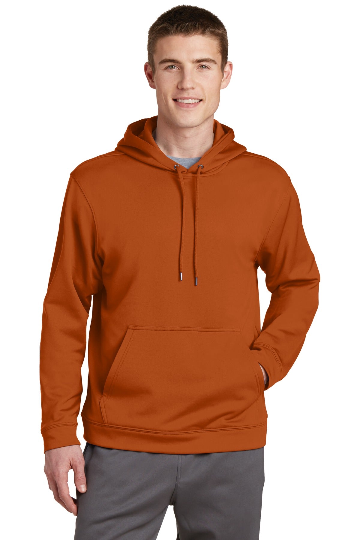 Sport-Tek F244 Sport-Wick Fleece Hooded Pullover