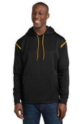 Sport-Tek F246 Tech Fleece Colorblock Hooded Sweatshirt