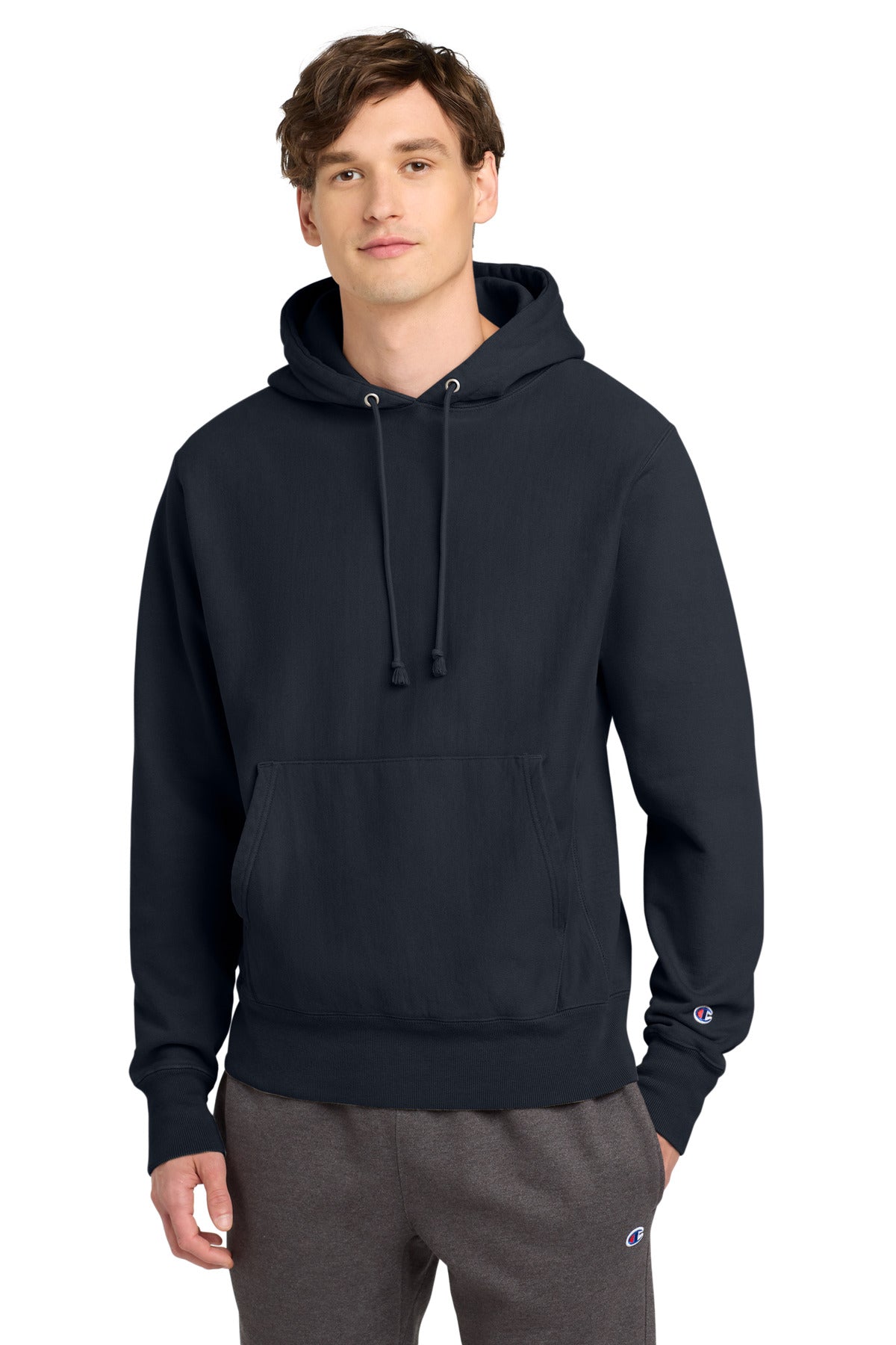 Champion GDS101 Reverse Weave Garment-Dyed Hooded Sweatshirt