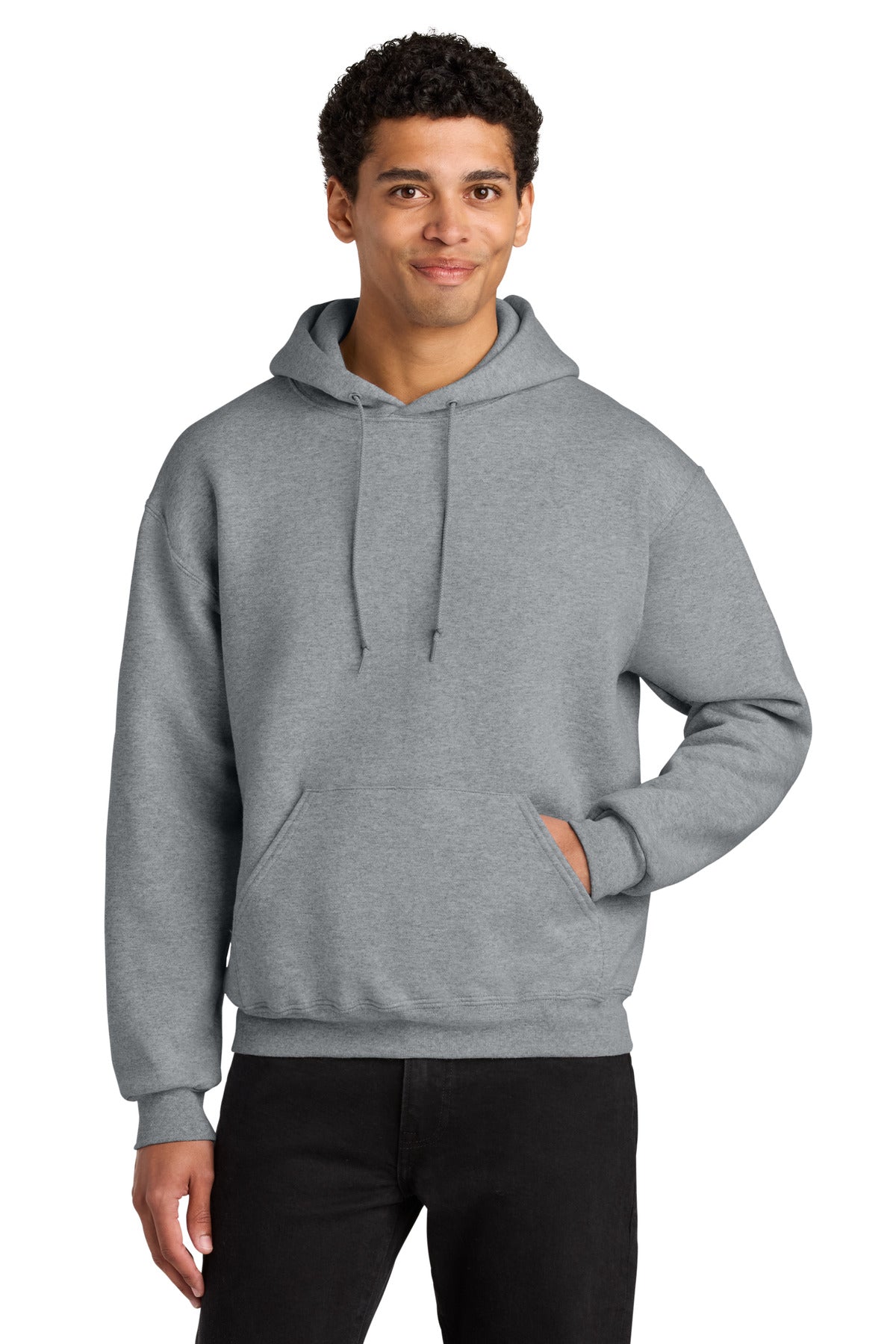 Unisex Hooded Sweatshirt - 12 oz | Jerzees Rugged H12M