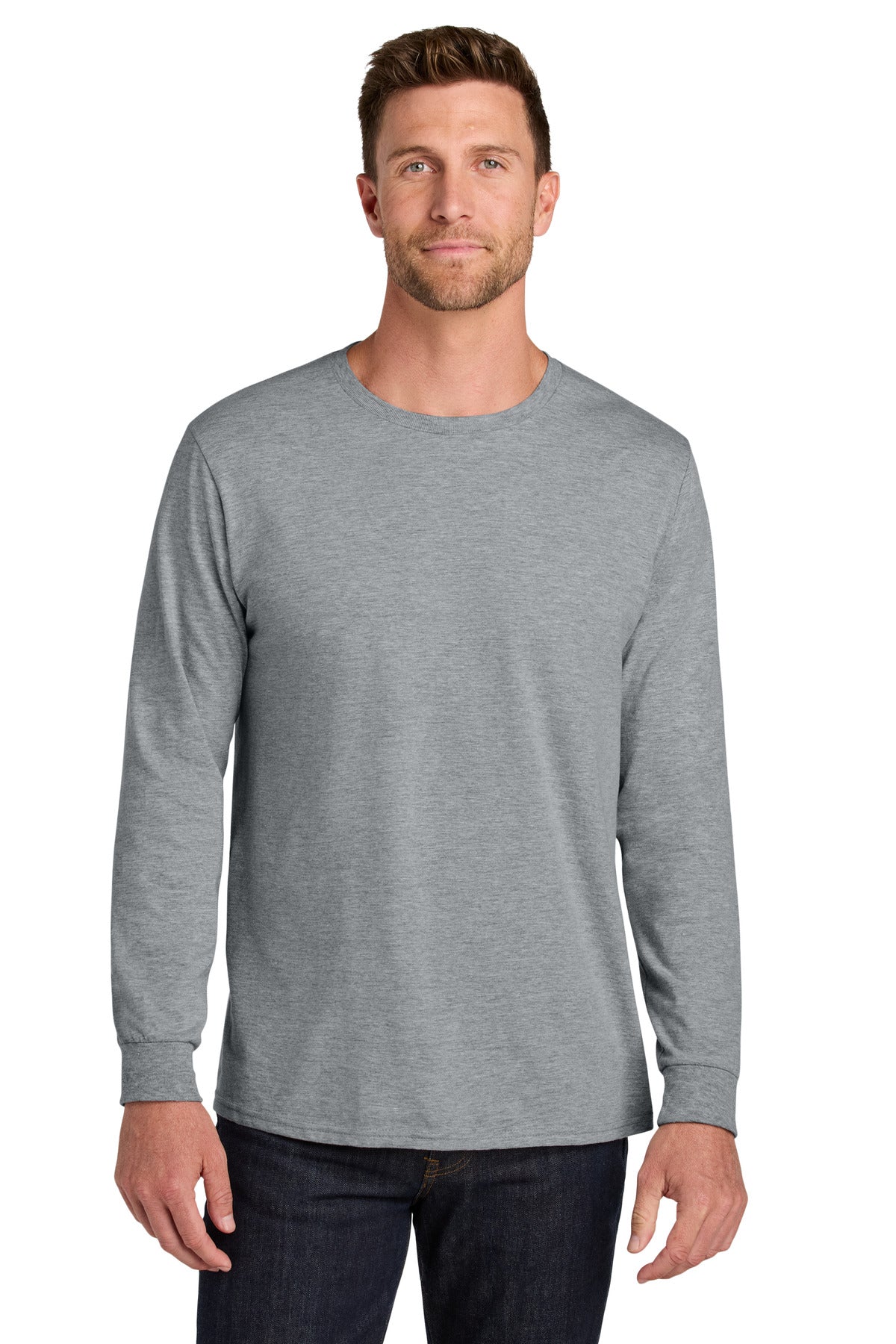 Jerzees Ultimate IC46L Unisex Ring Spun Long Sleeve T-Shirt