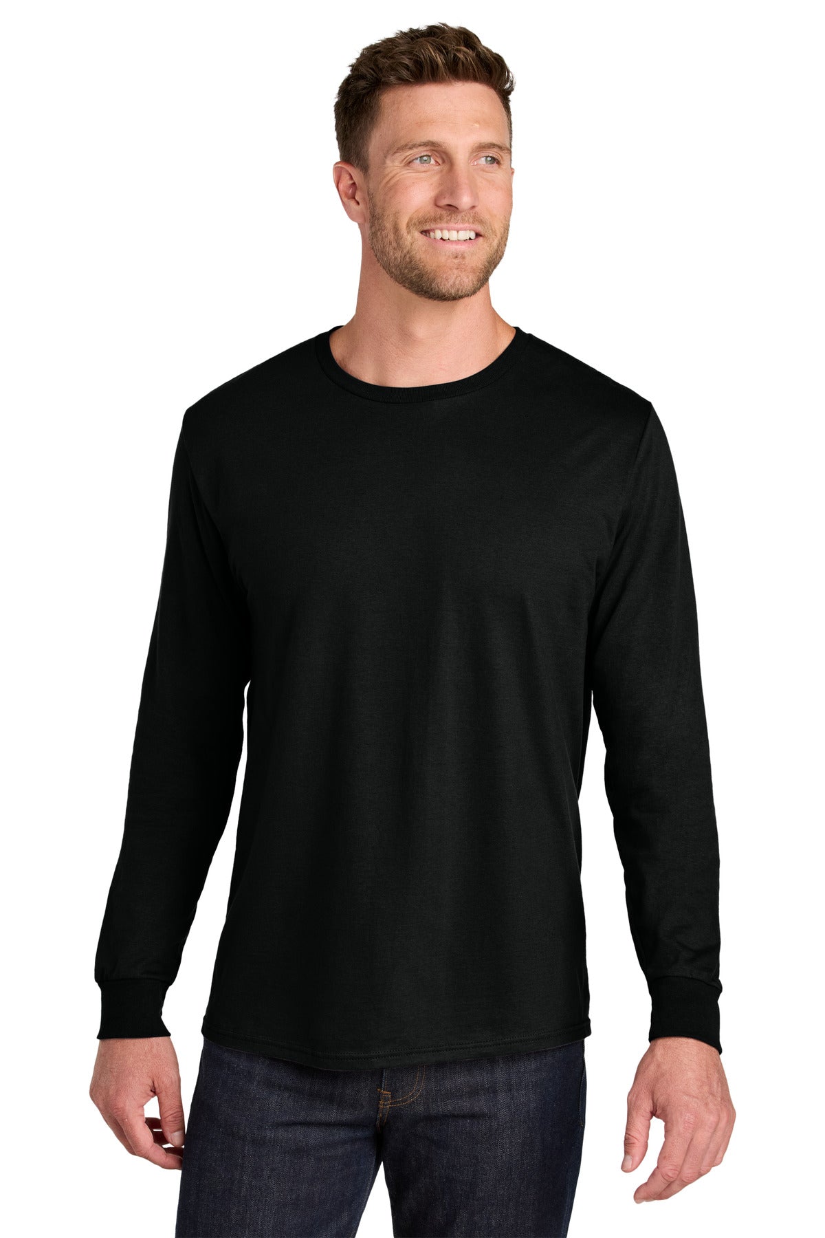 Jerzees Ultimate IC46L Unisex Ring Spun Long Sleeve T-Shirt