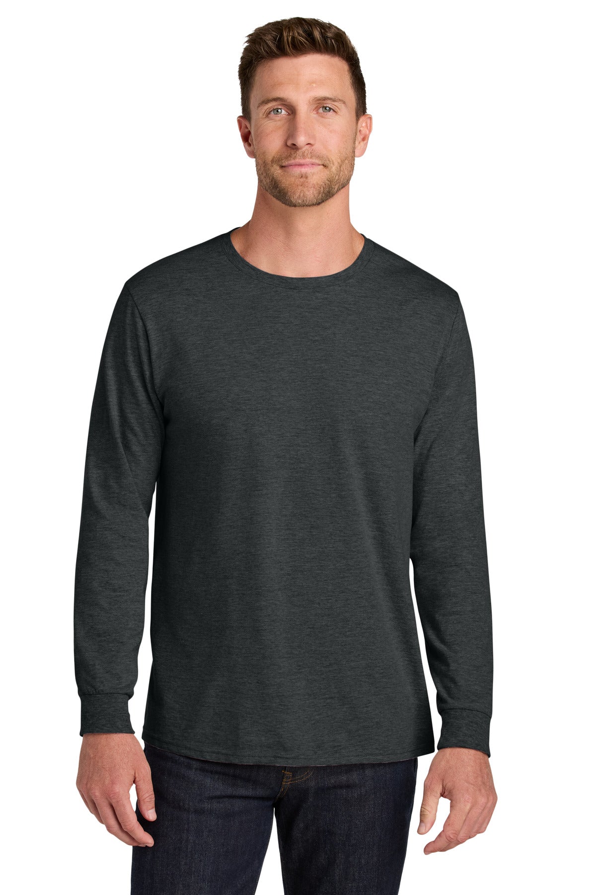 Jerzees Ultimate IC46L Unisex Ring Spun Long Sleeve T-Shirt