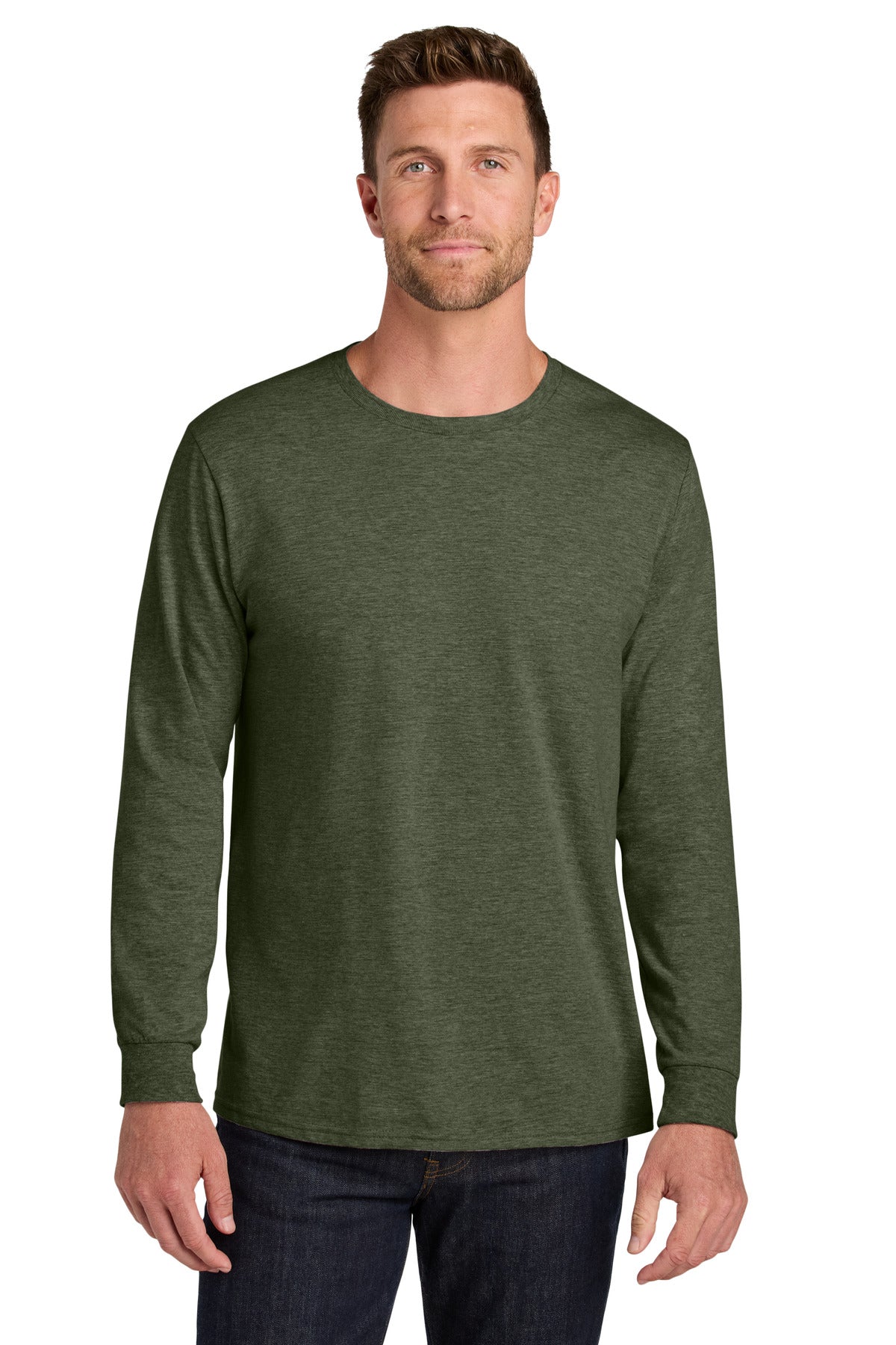 Jerzees Ultimate IC46L Unisex Ring Spun Long Sleeve T-Shirt