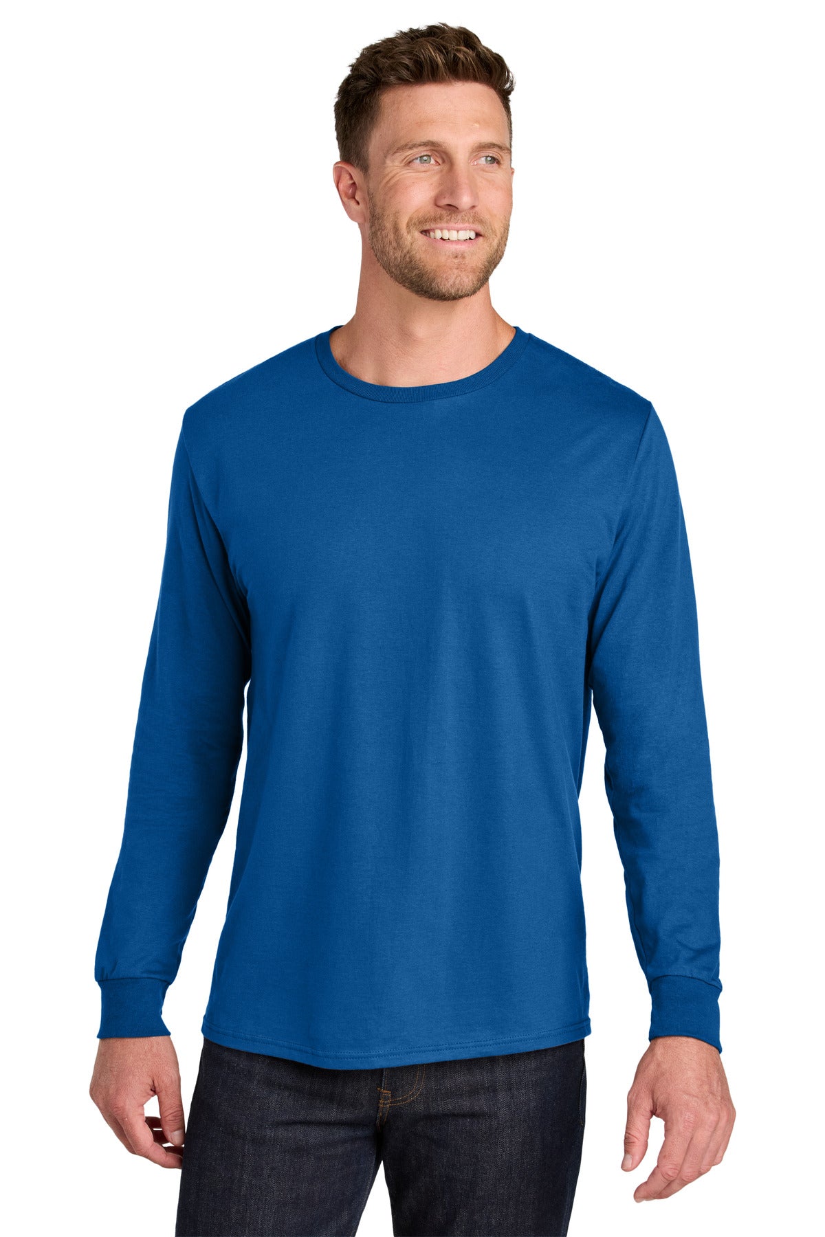 Jerzees Ultimate IC46L Unisex Ring Spun Long Sleeve T-Shirt