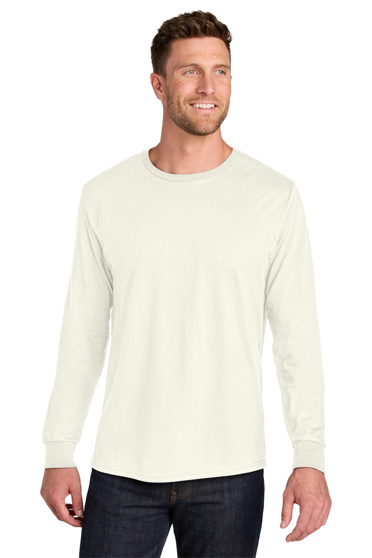 Jerzees Ultimate IC46L Unisex Ring Spun Long Sleeve T-Shirt