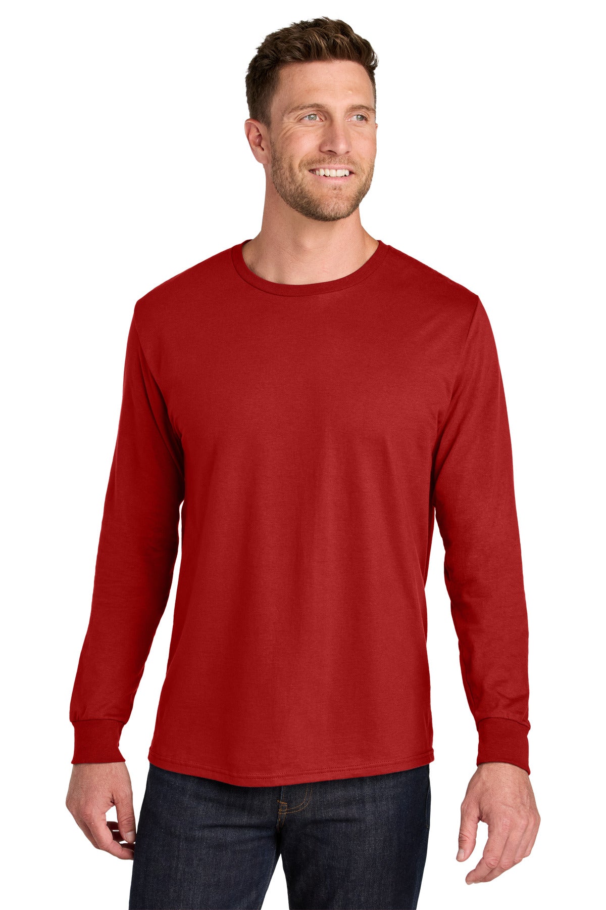 Jerzees Ultimate IC46L Unisex Ring Spun Long Sleeve T-Shirt