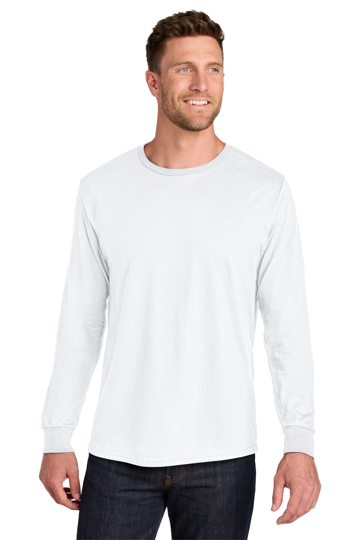 Jerzees Ultimate IC46L Unisex Ring Spun Long Sleeve T-Shirt