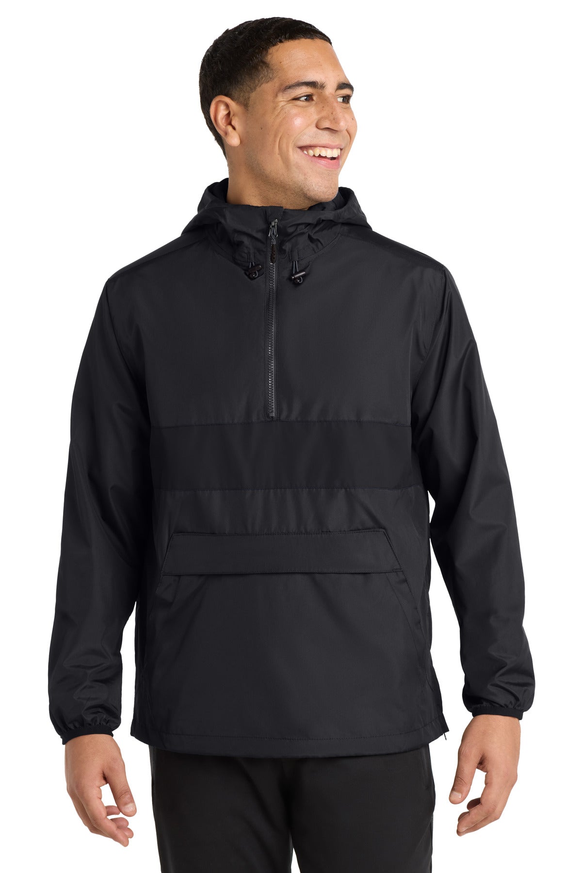 Zipped Pocket Anorak | Sport-Tek JST65