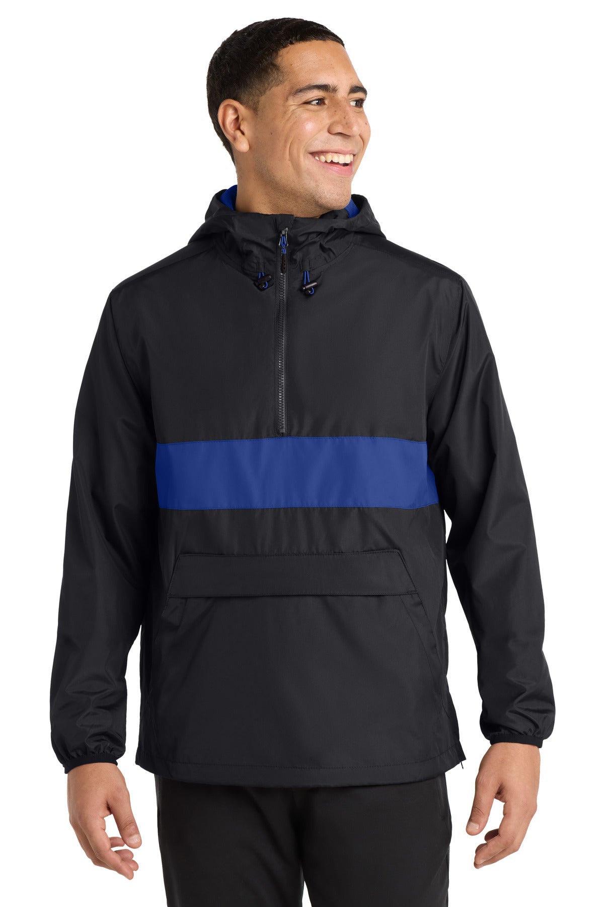 Zipped Pocket Anorak | Sport-Tek JST65