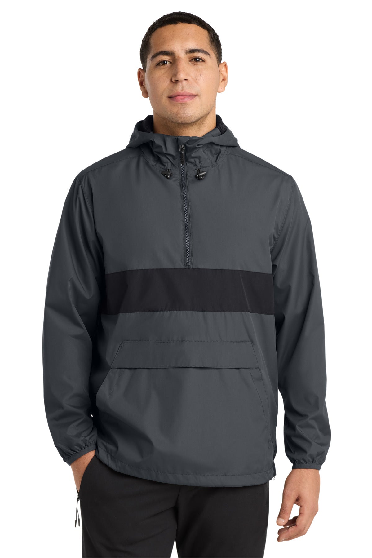 Zipped Pocket Anorak | Sport-Tek JST65