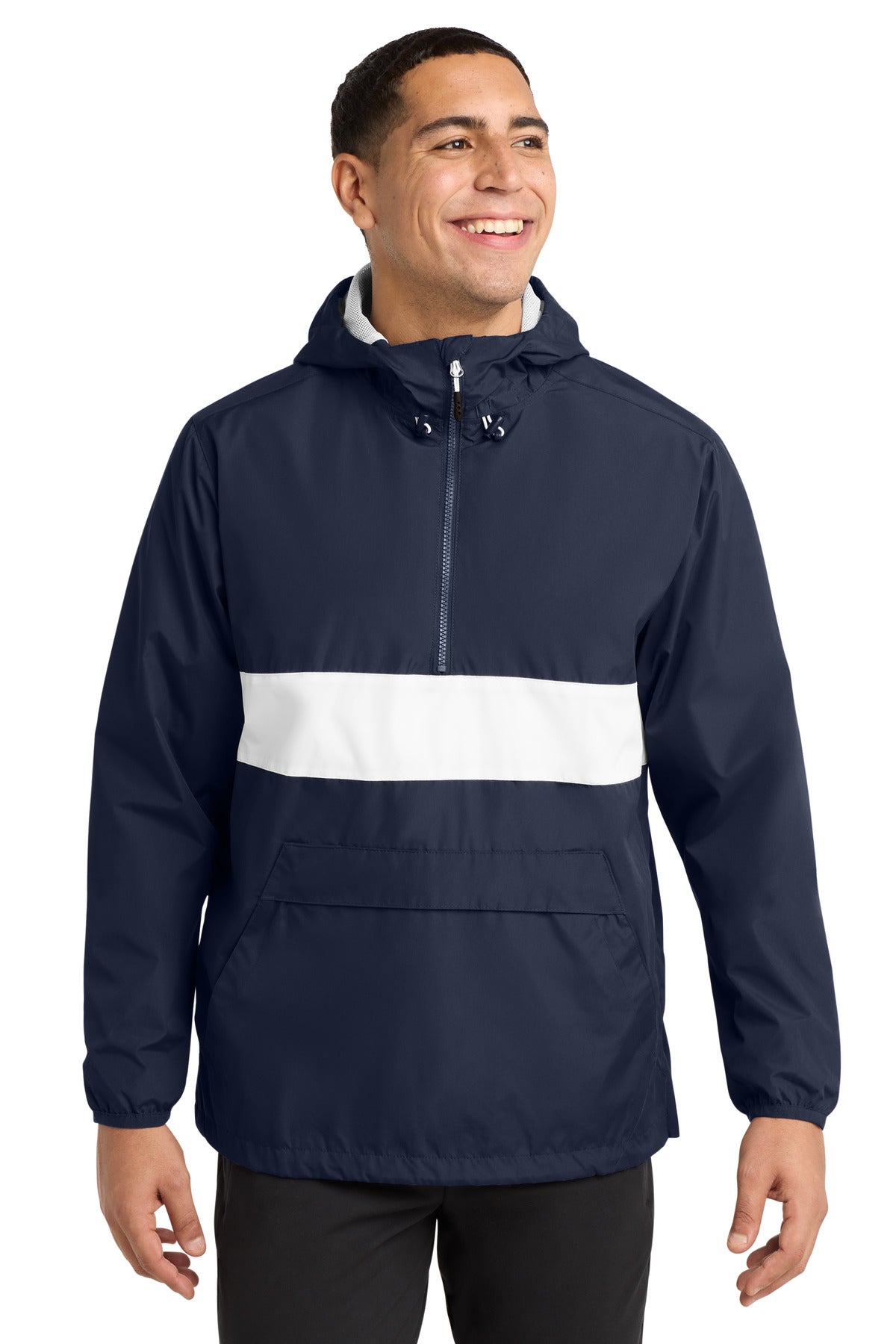 Zipped Pocket Anorak | Sport-Tek JST65