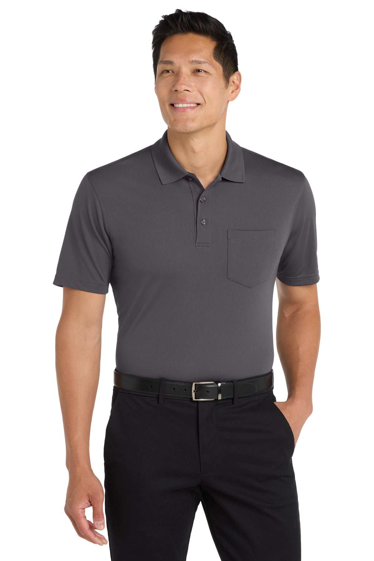 Port Authority K110P Dry Zone UV Micro-Mesh Pocket Polo