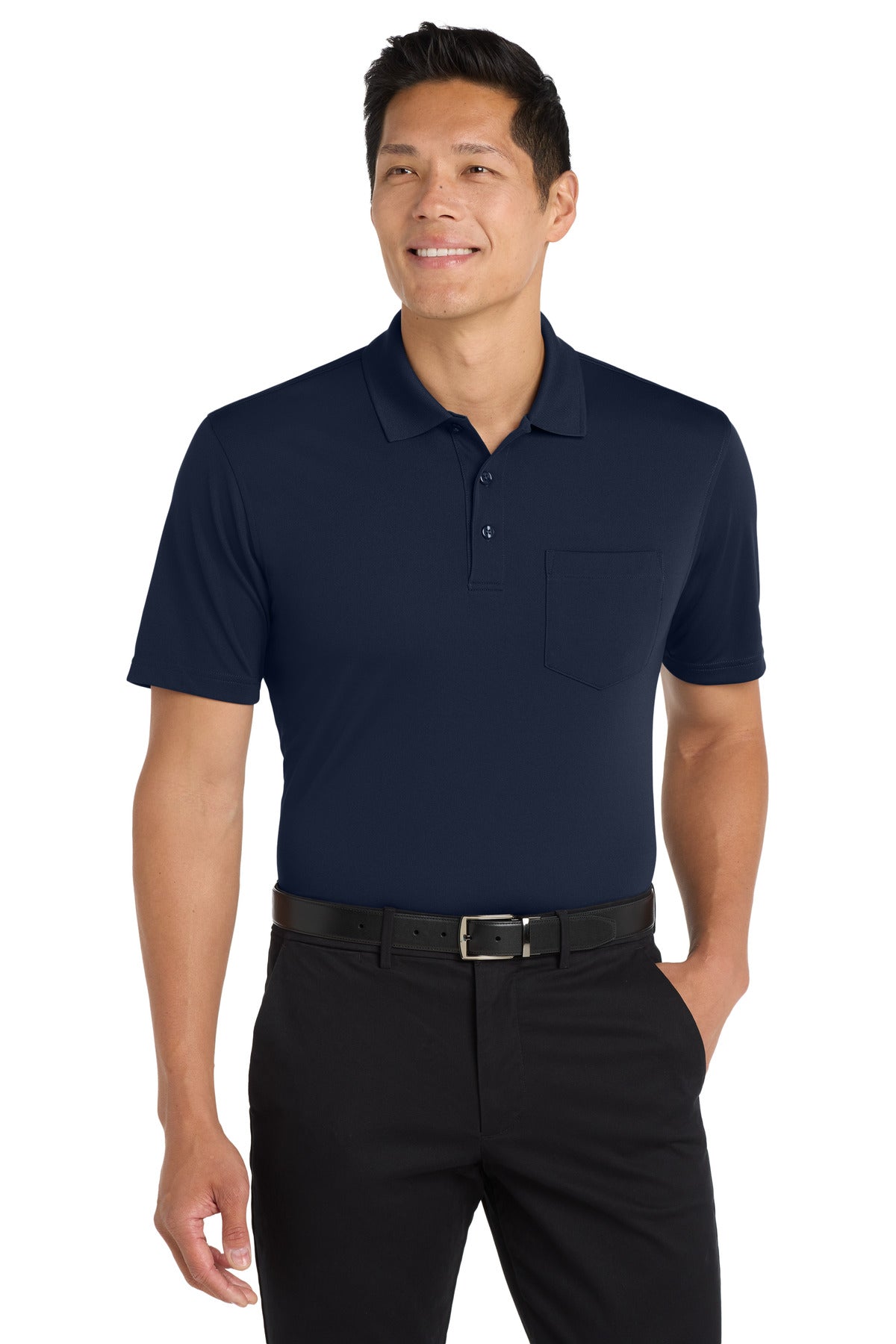 Port Authority K110P Dry Zone UV Micro-Mesh Pocket Polo