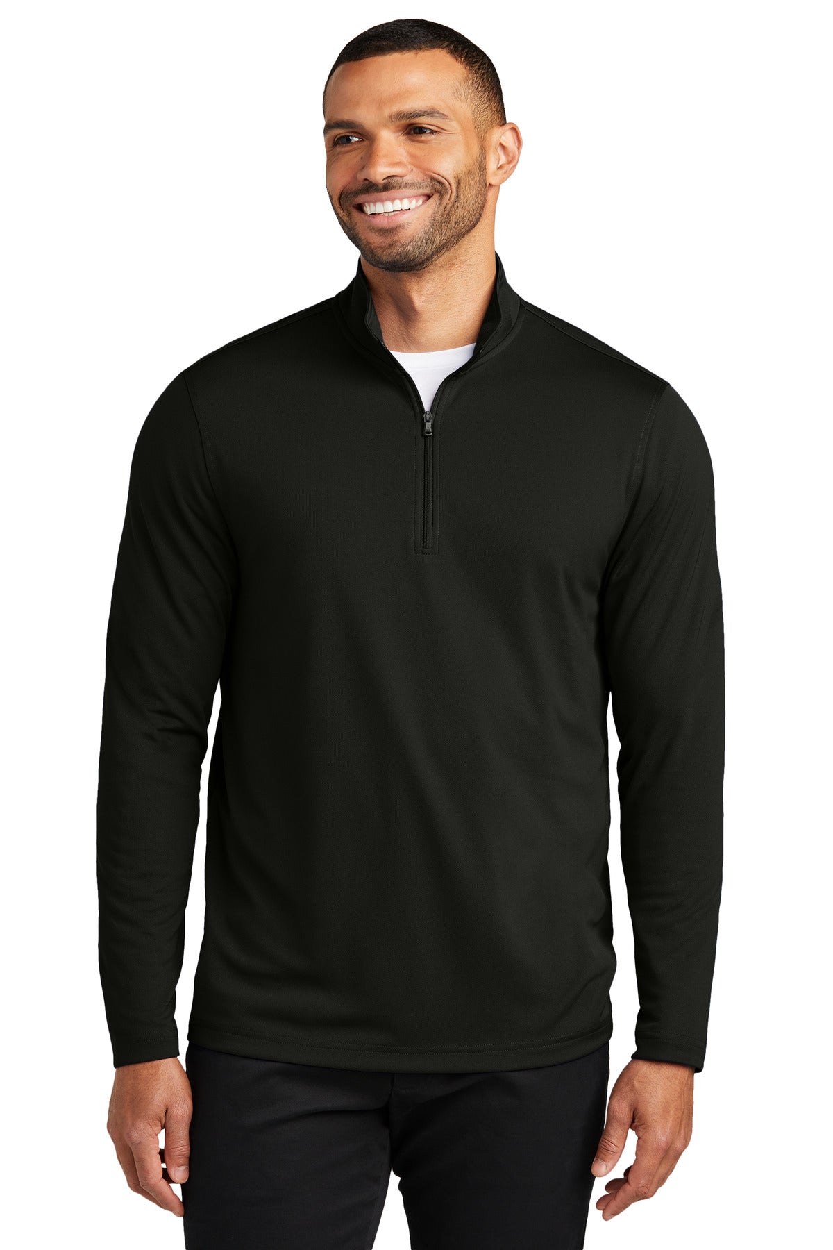 Port Authority K112 Dry Zone UV Micro-Mesh 1/4-Zip